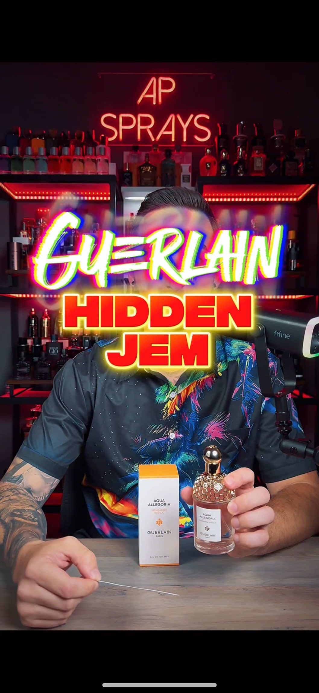 Save this so you don’t forget to check this one out!  Guerlain Aqua Allegoria Manderine Basilic 🍊 #fragrance #apsprays #fragrancetok #guerlain 