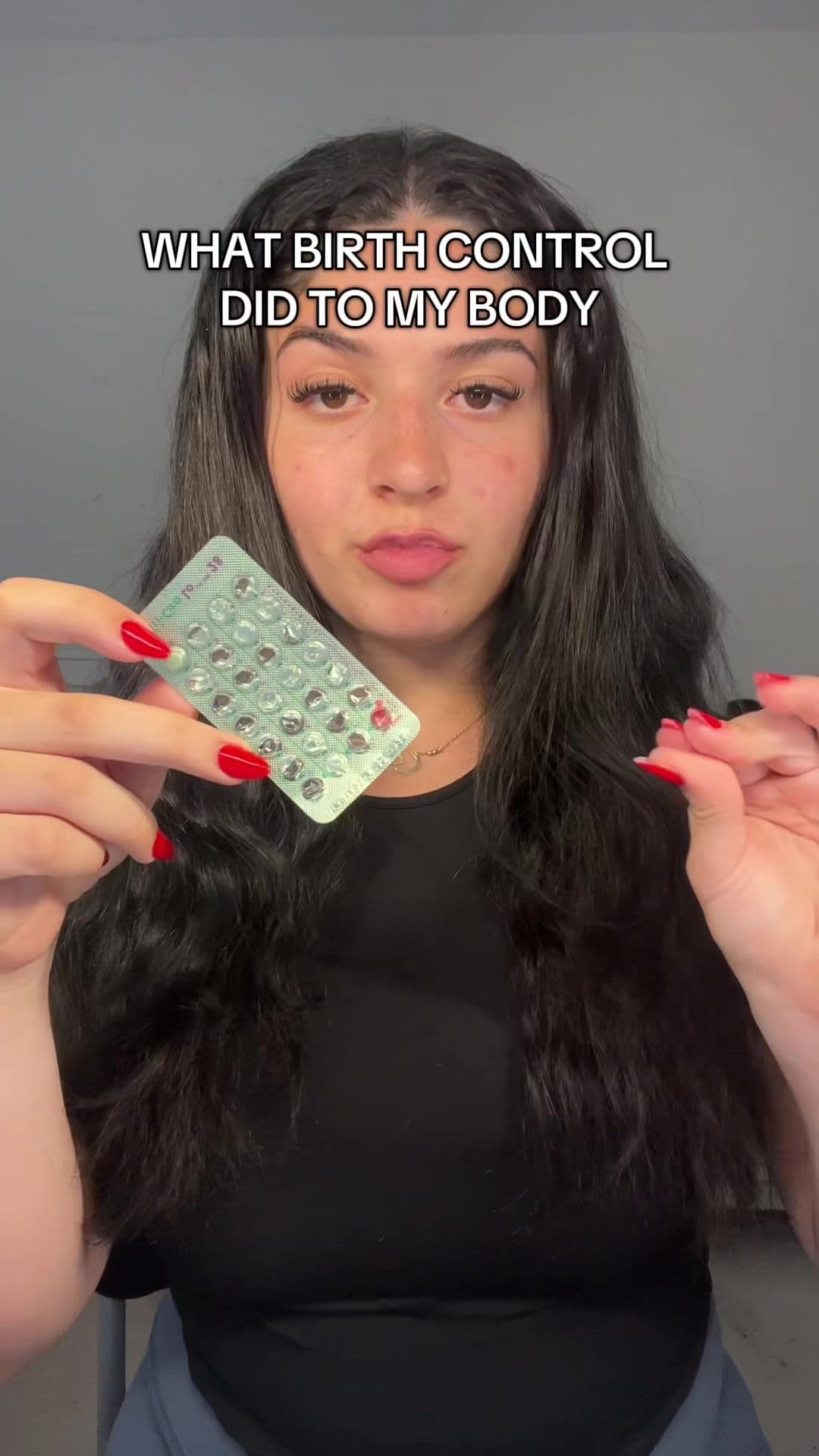 SIDE AFFECTS OF BIRTH CONTROL  #skincare #grwm #fyp #xyzbca #relatable #acne #birthcontrol 