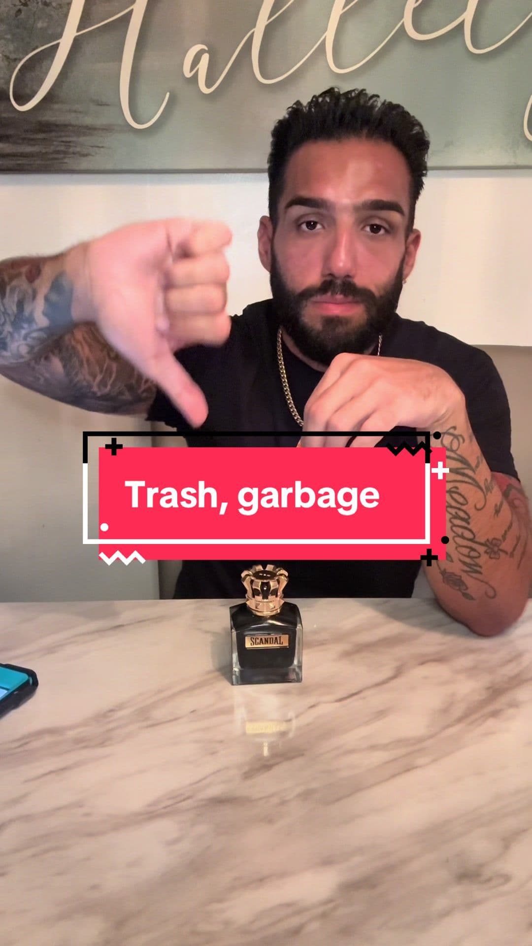 Scandal Le Parfum from @JeanPaulGaultier is absolutely trash #fyp #jeanpaulgaultier #scandalleparfum #colonge #fragrence #colongetiktok #fragrencetiktok #paulreacts #calcolonge 