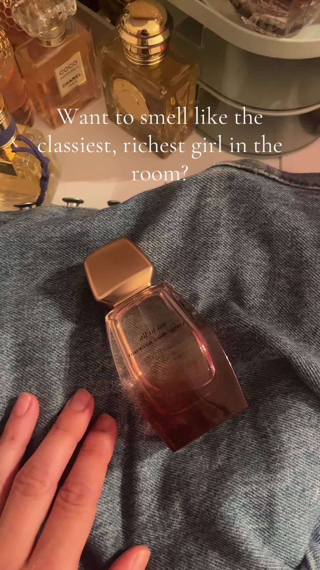 All of my by Narciso Rodriguez #classygirl #classygirlaesthetic #classyperfume #perfumetiktok #narcisorodriguez #perfumeforher #perfumeforwomen #classy 