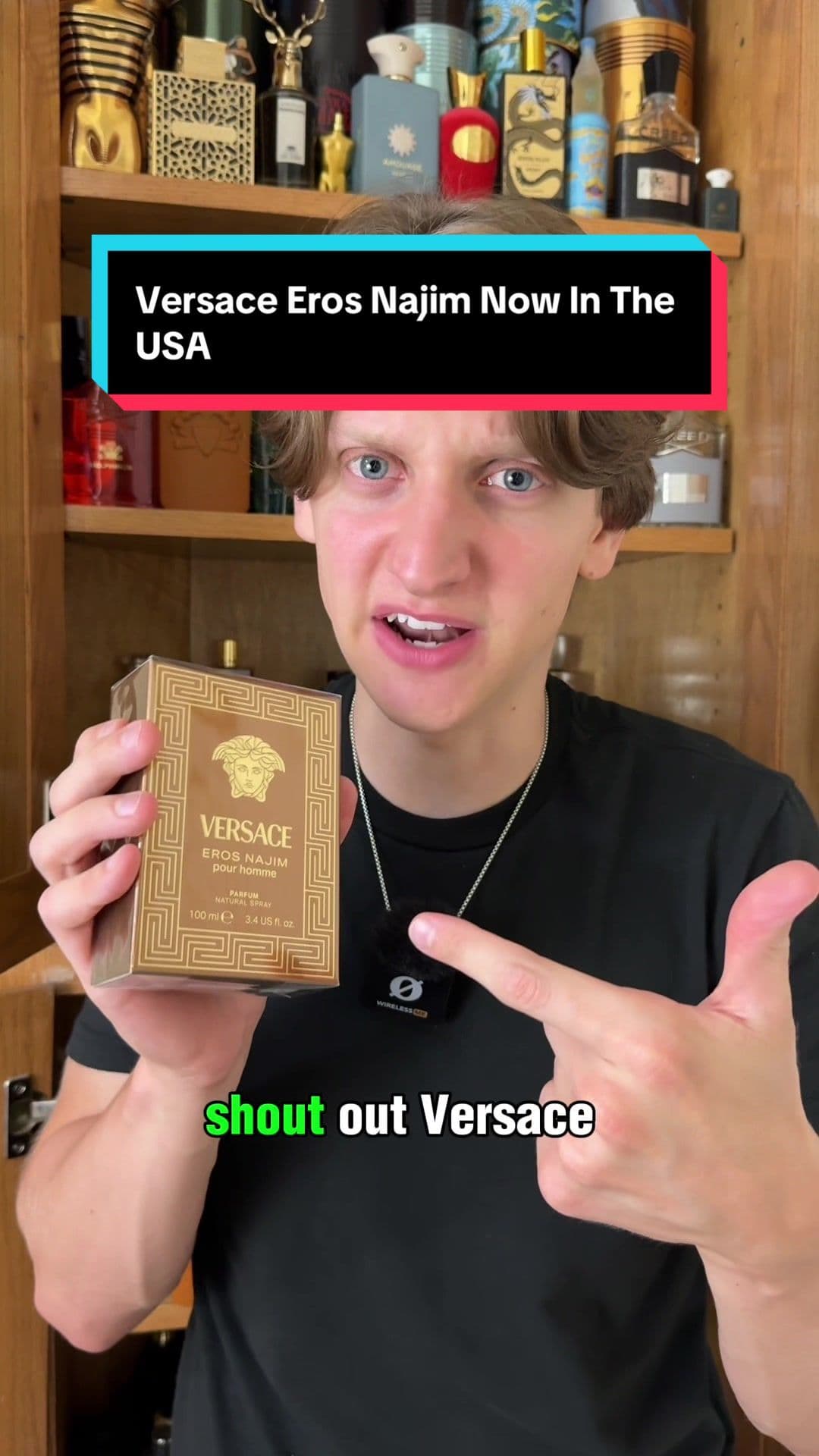 Versace Eros Najim Now In The USA #fragranceknowledge 