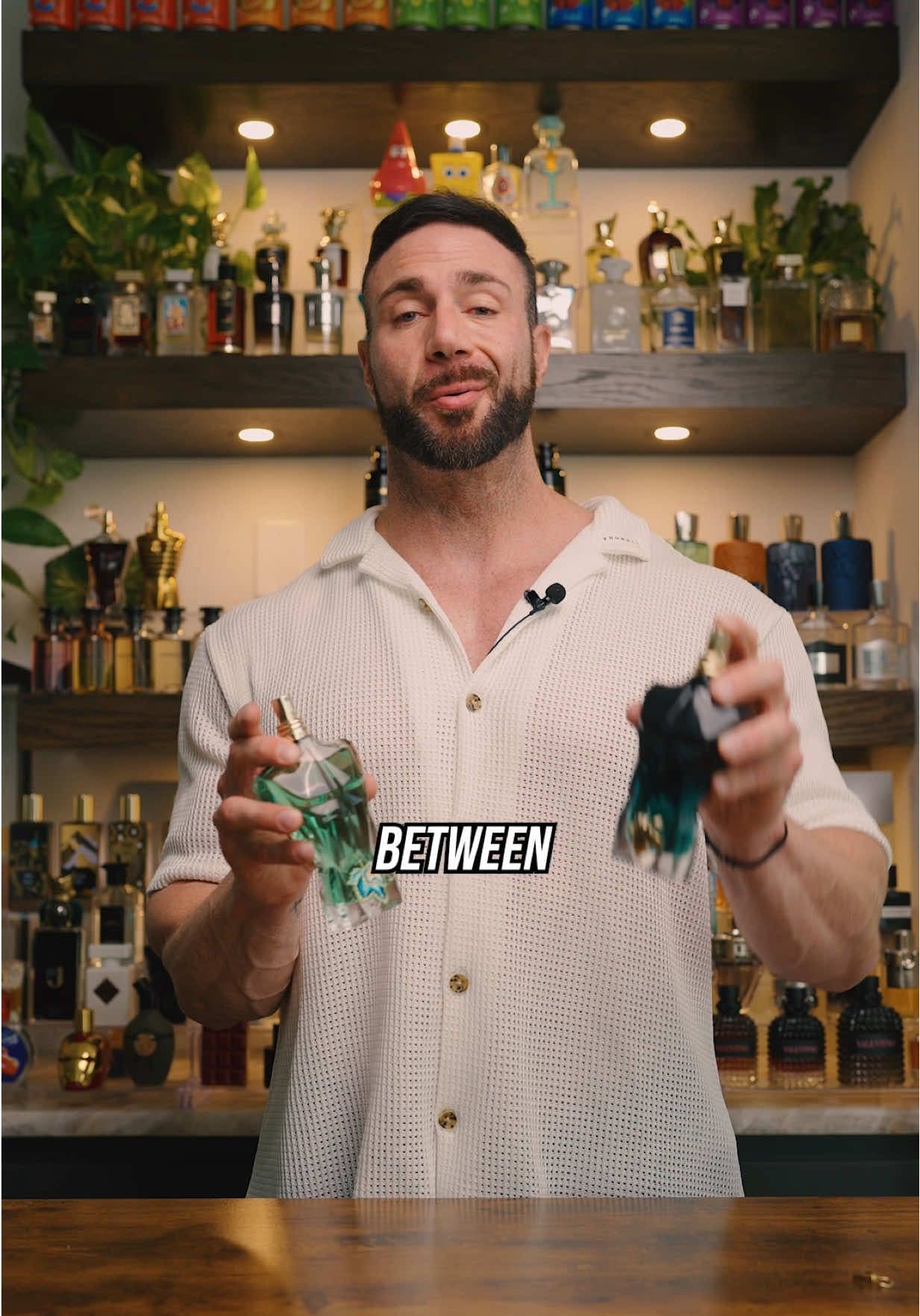 Which is better between JPG paradise garden vs JPG Le Beau Le Parfum👀 #fragrance #cologne #perfume 