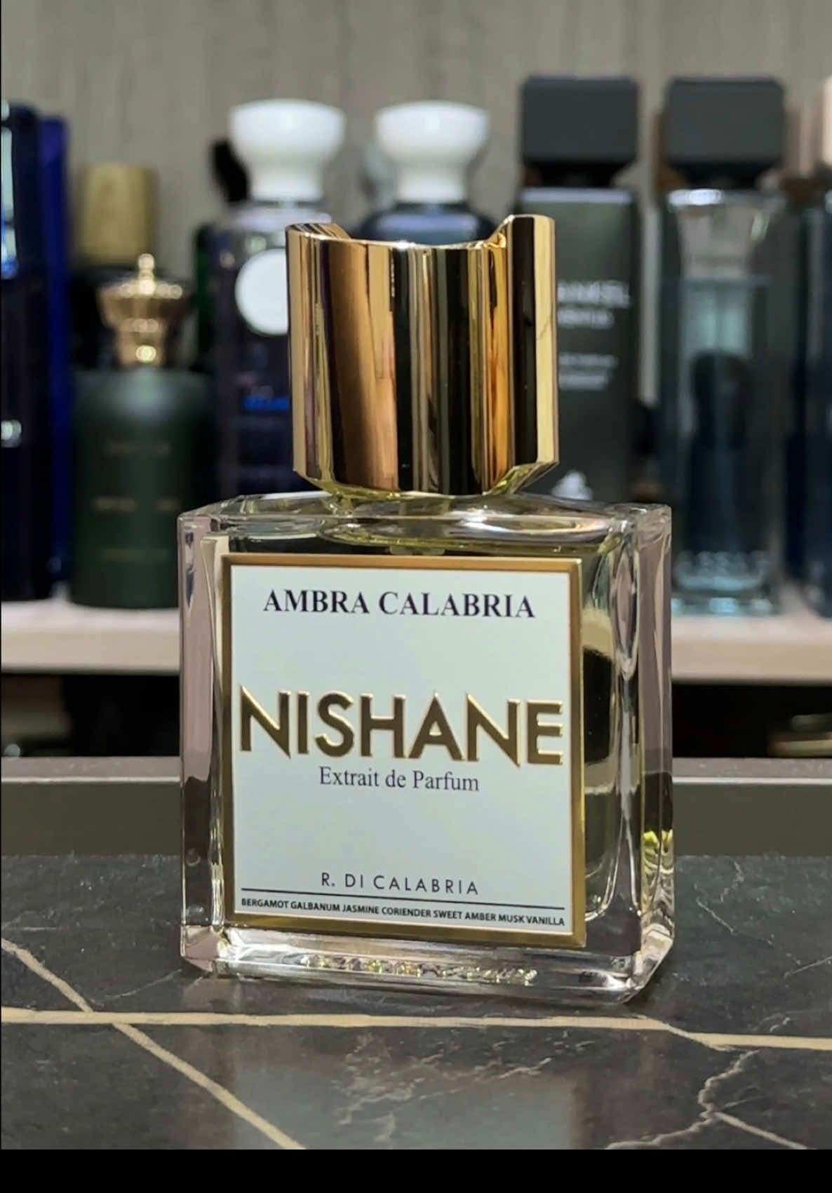 عطر امبر كالابريا نيشان  🔥 Ambra Calabria Nishane 🔥 #عطر #عطور #nishane #ambracalabria #parfumtiktok #عطورات_فاخرة #creatorsearchinsights 
