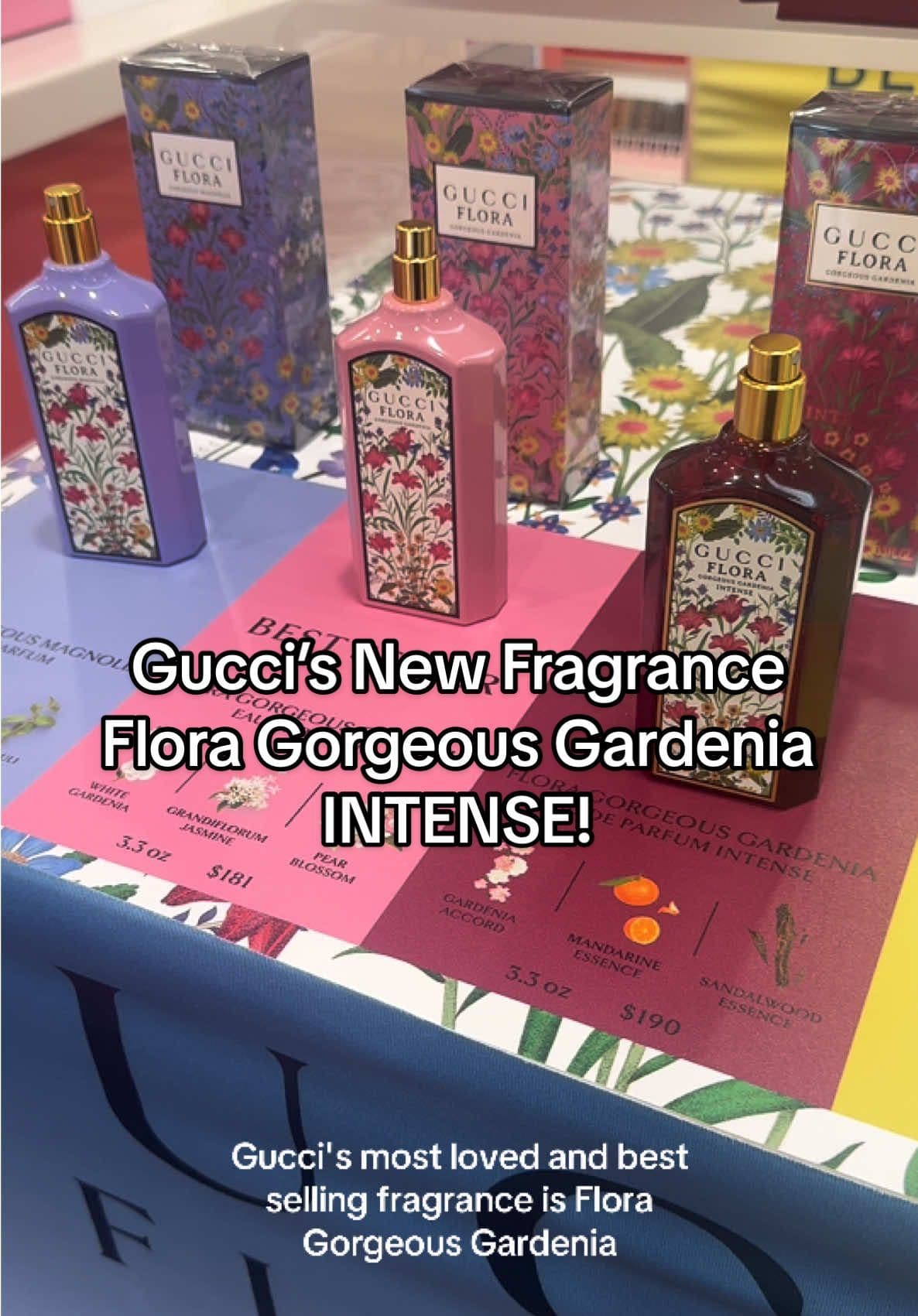 This @Gucci New Flora Gorgeous Gardenia Intense is truly GORGEOUS!  #gucci #fragrance #parfumviral #parfum #fragrancetiktok #perfumetiktok #perfume #perfumetok #perfumes #gucciflora #guccifloragorgeousgardenia #floragorgeousgardenia #intense #newperfume #newperfumerelease #newfragrance 