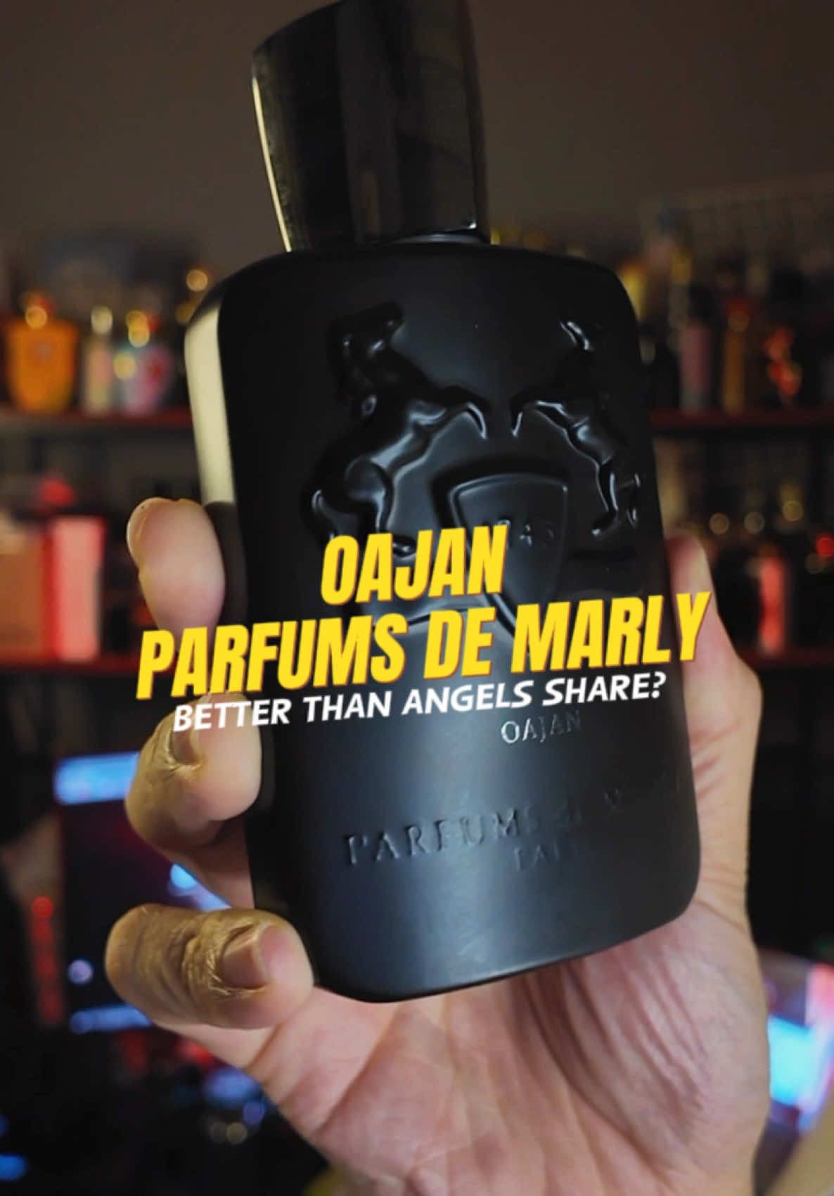 Oajan, one of my favorite boozy apple pie type of fragrances and it’s super elegant and sophisticated.   @Parfums de Marly  #fragrance #fragrancetiktok #scentsofadam #perfume #perfumetiktok #niche #pdm #oajan #angelsshare #fyp 
