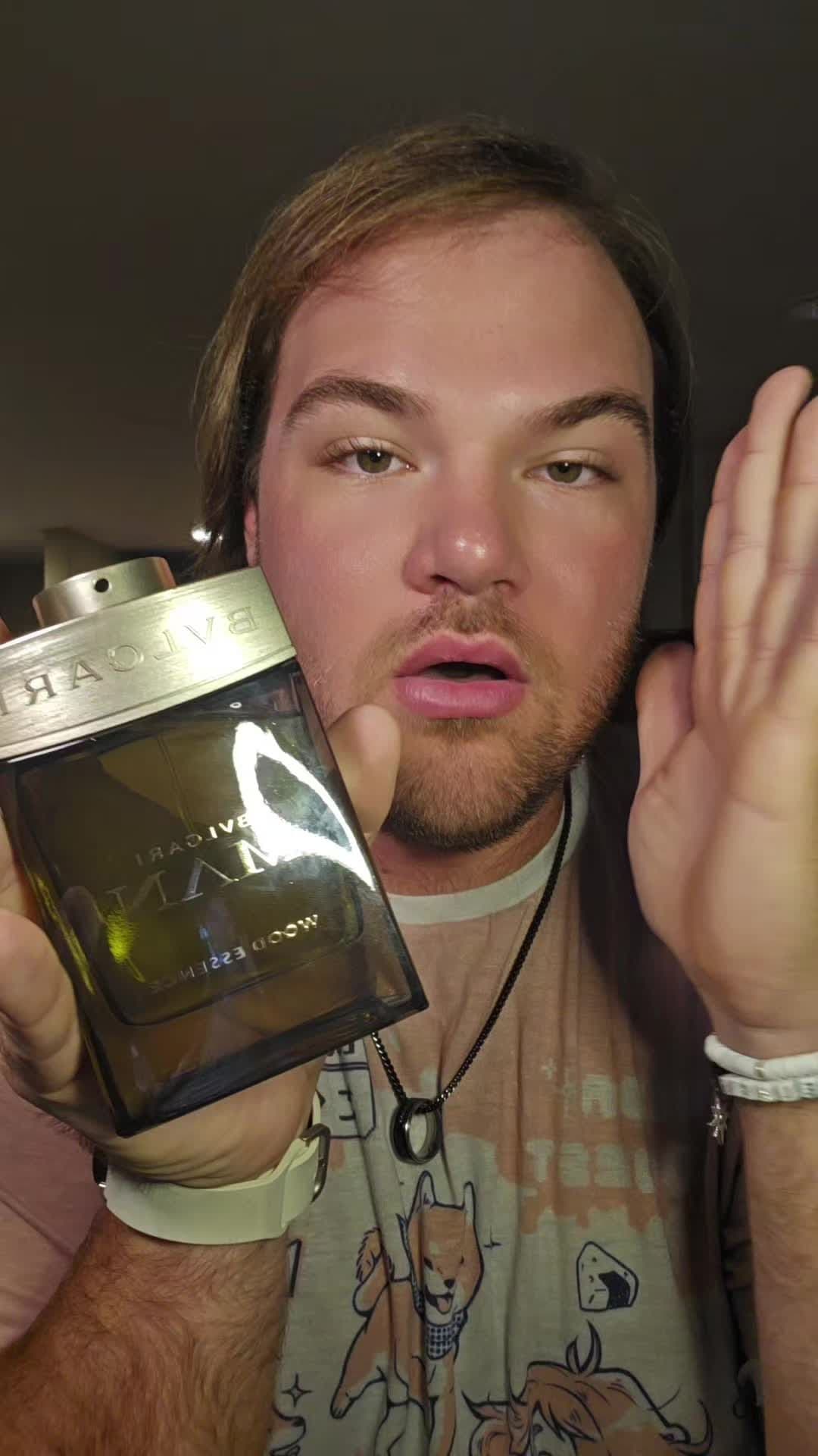 I love when my husband wears this 😍 #bvlgari #bvlgarimanwoodessence #fragrance #fragrancetiktok #fragrancetok #booktok 