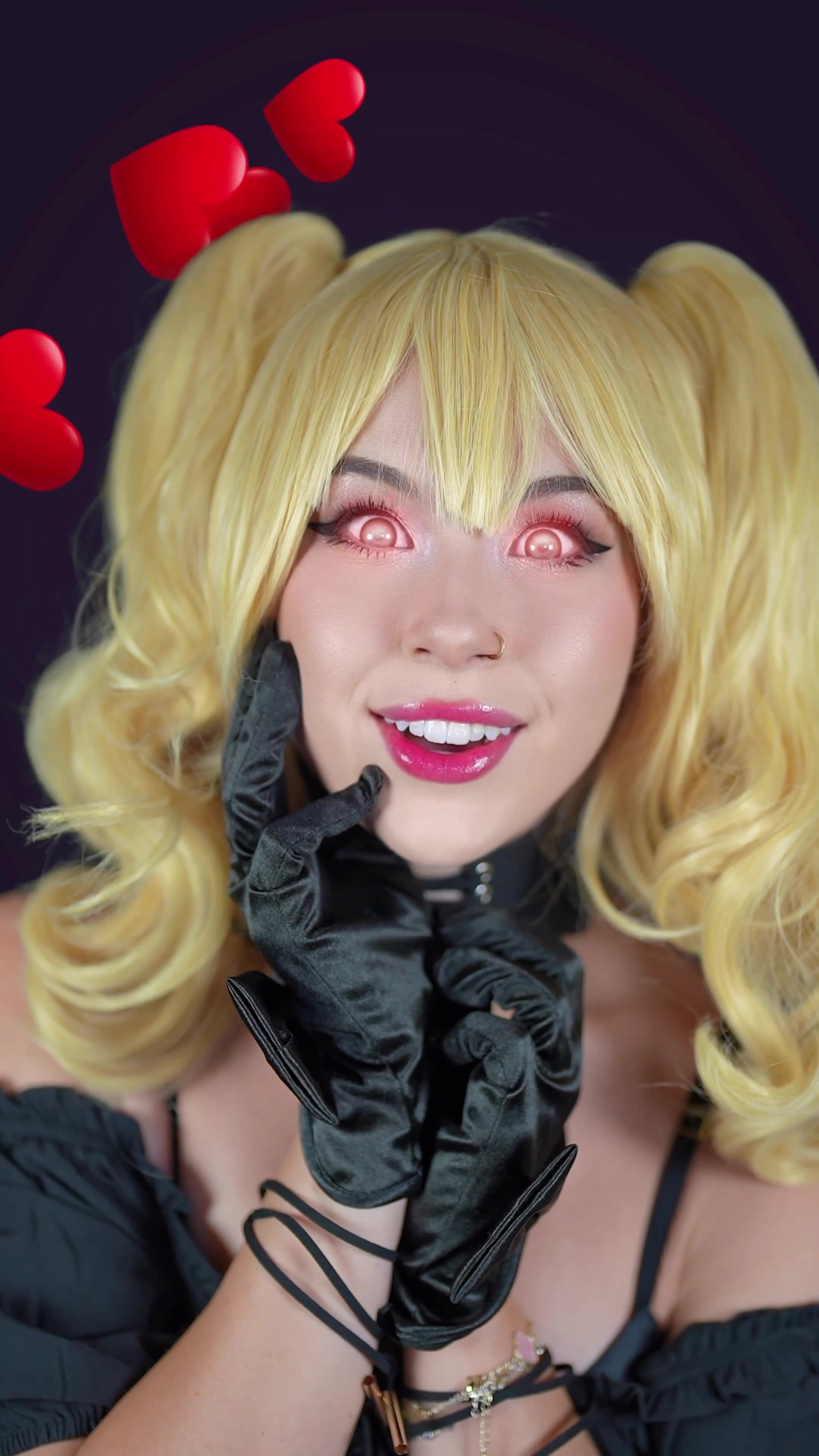 Talking to Grok’s Ani be like… 👀😂 #fyp #trend #meme #cosplayer #ani 