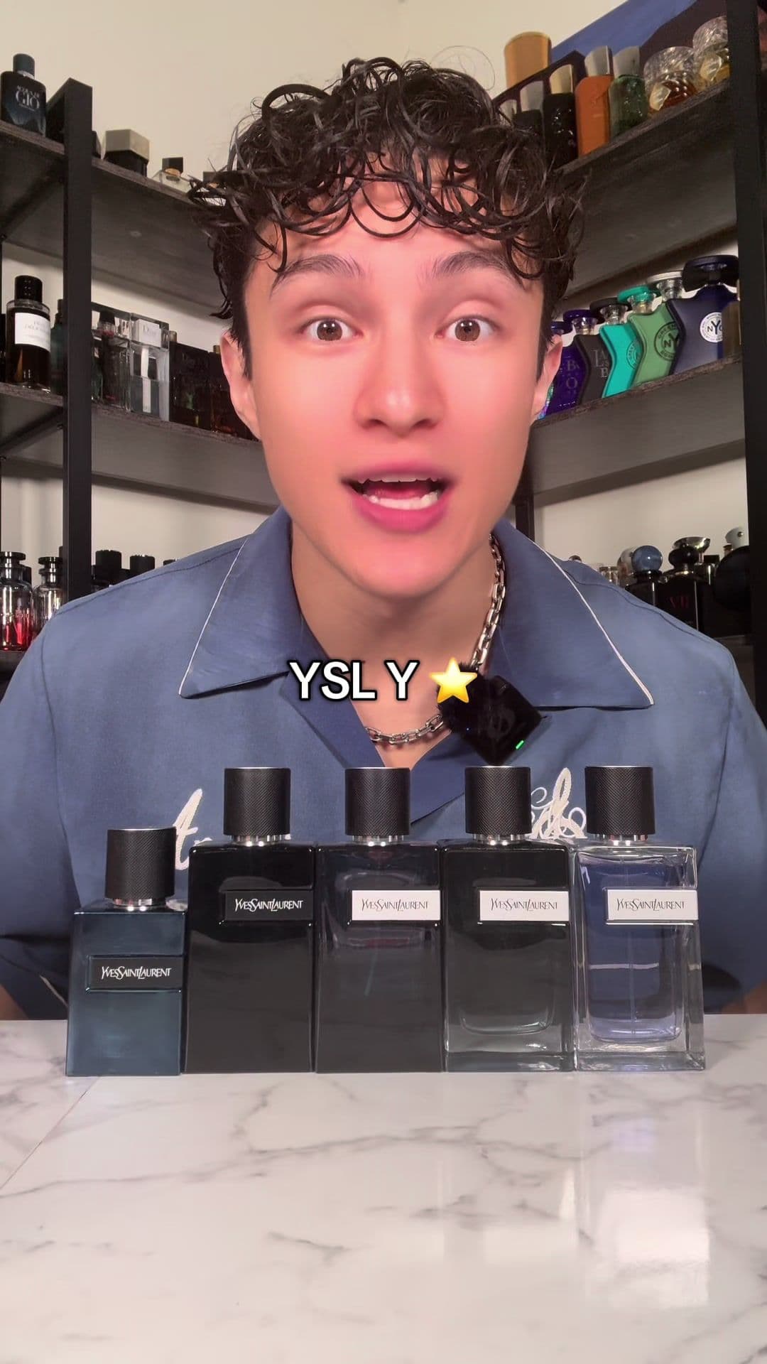 Ranking Every YSL Y Fragrance 🔥⭐️ #fragrancetok #perfume #perfumetiktok #yslyedp #yslmyslf 