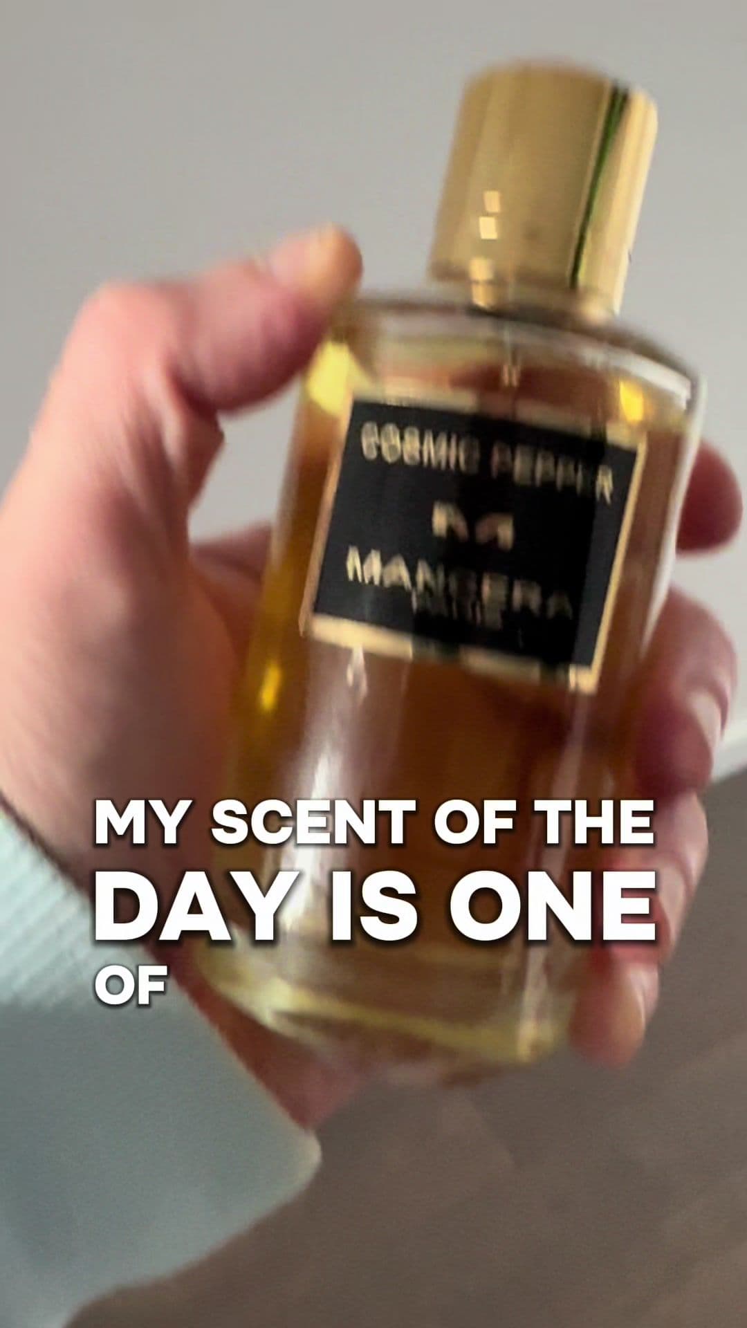 My scent of the day is @Mancera cosmic pepper. It’s brilliant and performs stupidly well. #fragrance #sotd #scents #fragrancetiktok 