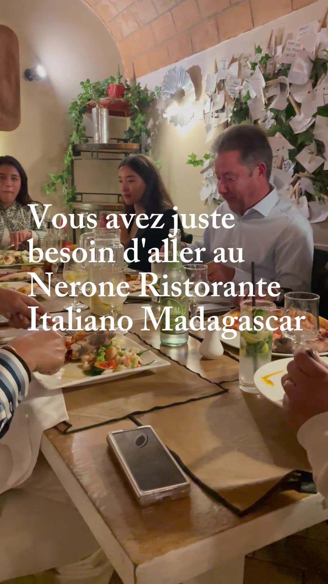 Pas triste, juste besoin d’un bon plat chez Nerone Ristorante Italiano 🇮🇹🍝 On vous attend ! #NeronE #CuisineItalienne #PastaLovers #Antananarivo #BonneHumeur #ItalianMood #TanaFoodies