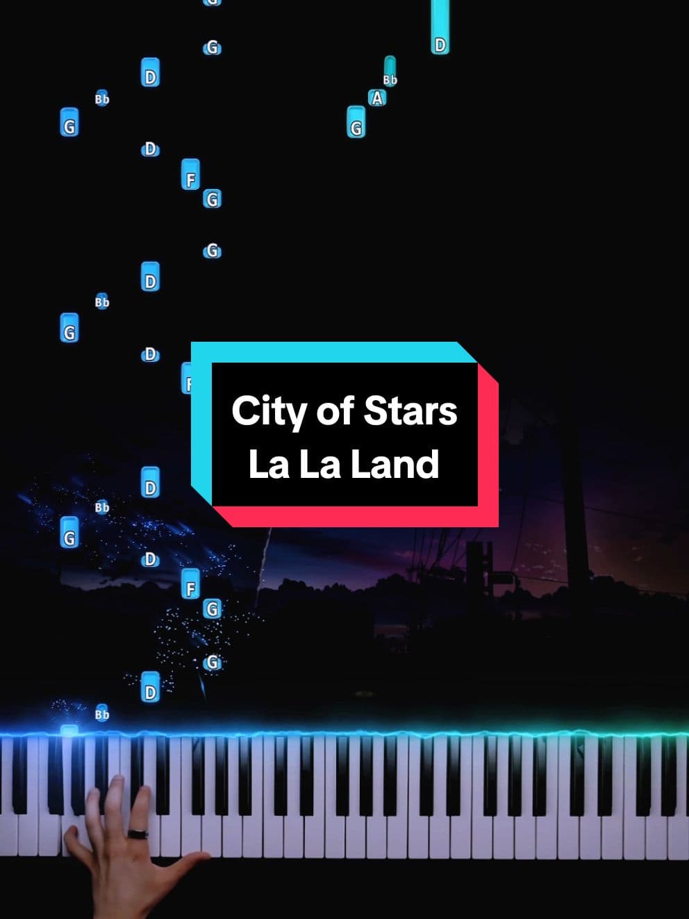 "City of Stars" La La Land 🎹✨ - - - #cityofstars #lalaland #cityofstarslalaland #piano #moviemusic #pianotutorial #pianolesson #pianomusic 