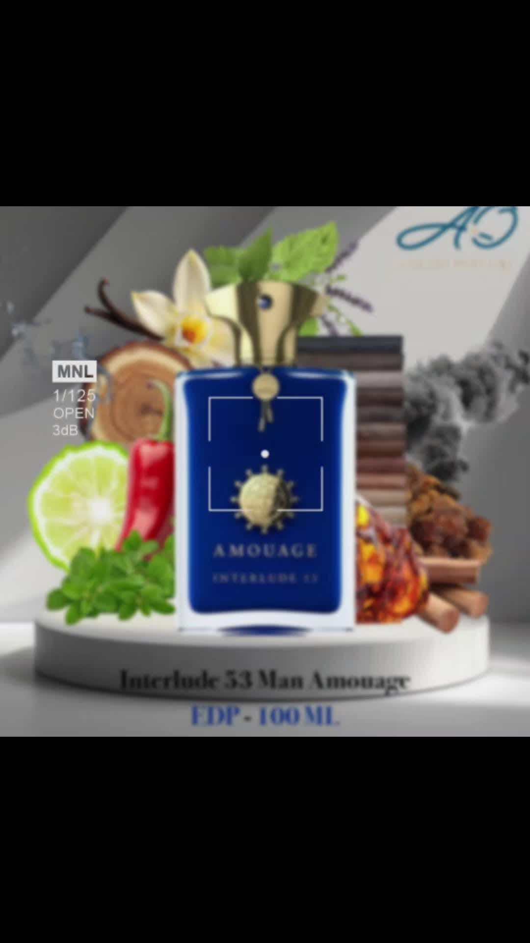 Interlude 53 Man Amouage عطر شرقي - خشبي للرجال . Interlude 53 Man صدر عام 2020. Pierre Negrin قام بتوقيع هذا العطر. إفتتاحية العطر الزعتر, الفلفل الحلو الاسباني و البرغموت; قلب العطر البخور, الجاوشير, العنبر و اللابدانوم; قاعدة العطر تتكون من الدخان, العود, الجلود, الباتشولي و خشب الصندل. #بيت_لحم #مبارك #حيفا #العطور 