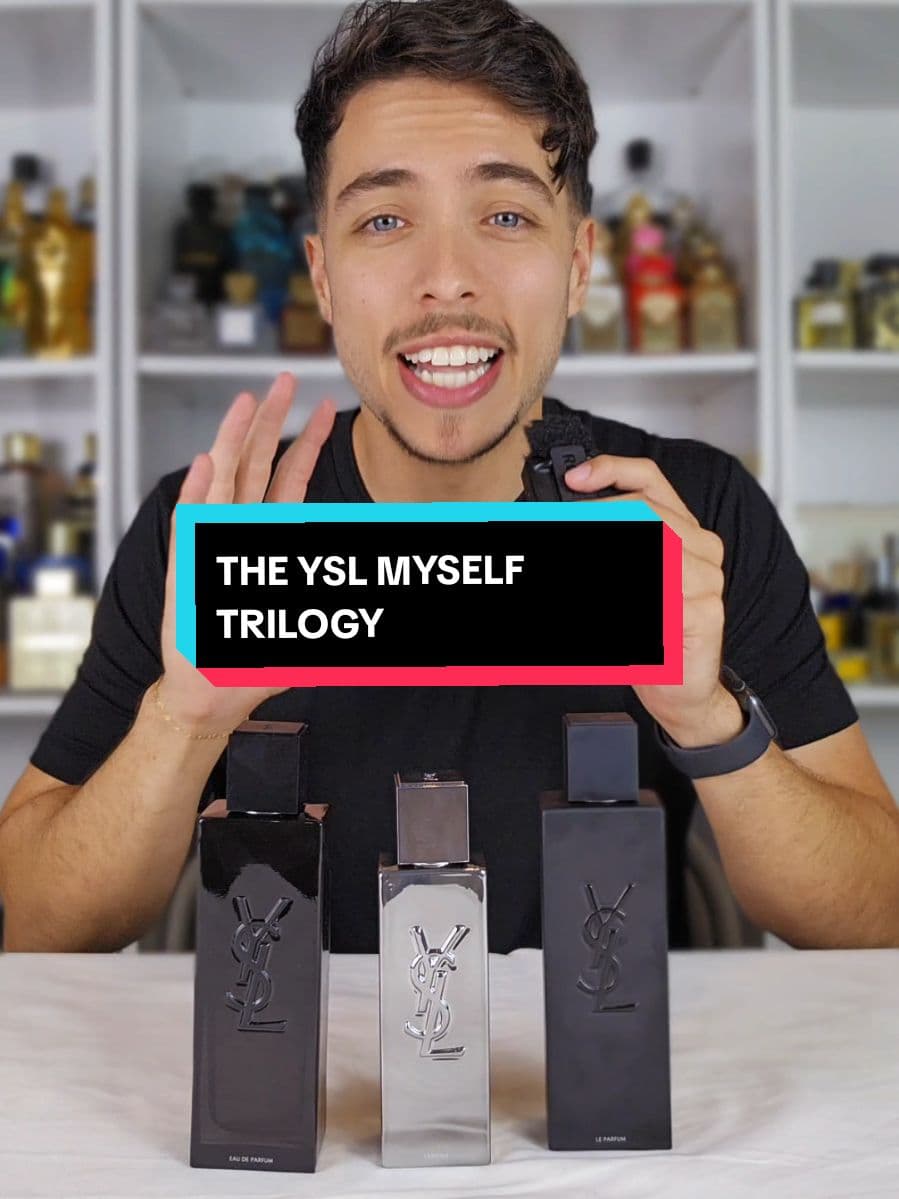 Breaking down the YSL Myself Trilogy: EDP, Le Parfum, and L'Absolu ♟️👀 #scentfromevan #fragrancetiktok #ysl #yslmyself #perfumetok #fragrance #cologne 