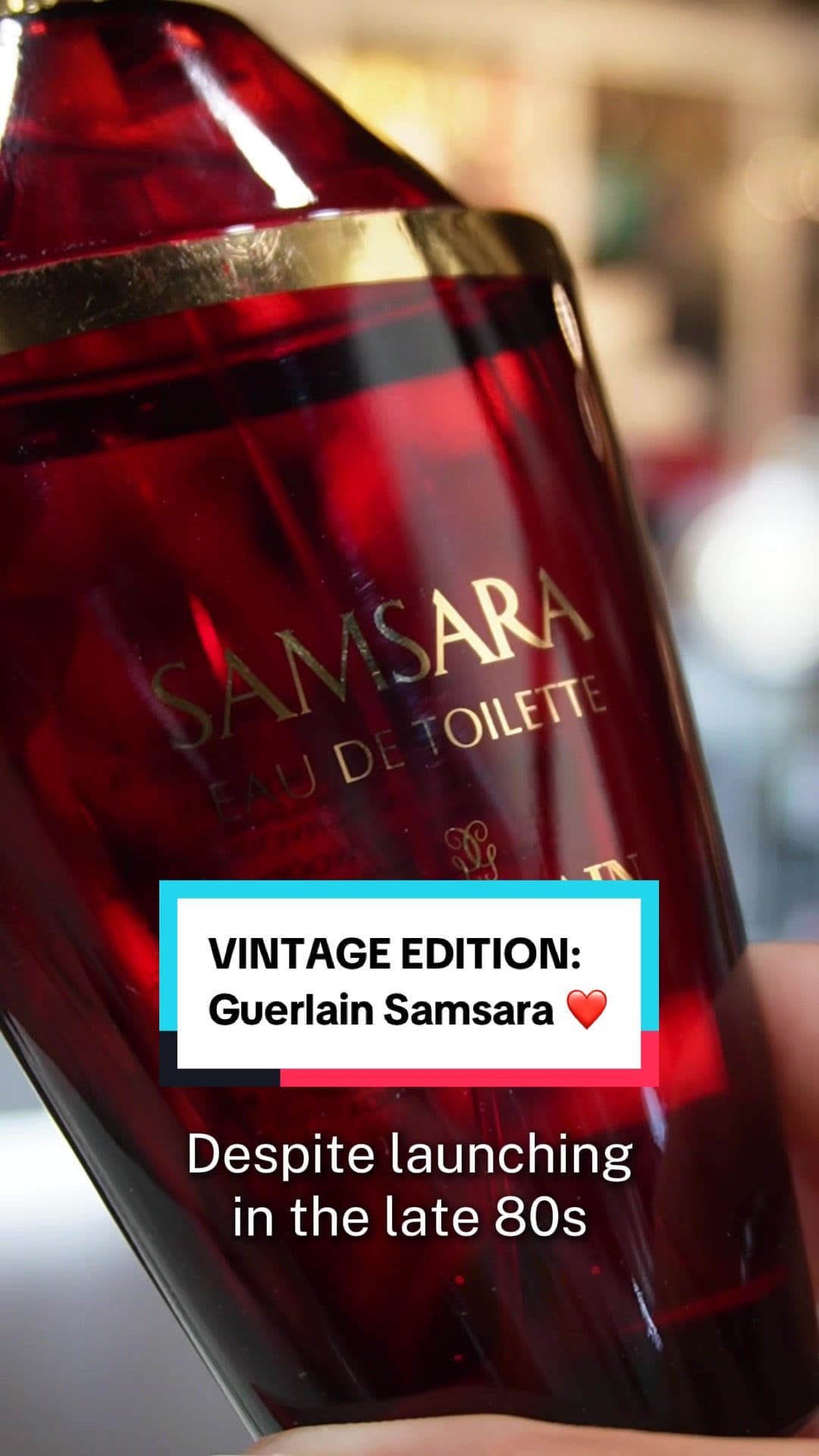 Samsara (aka Guerlain’s most prized possession 🤭) is a rich-smelling fragrance that exudes class.  These vintage perfumes are available in-store & online at leparfumier.com. Limited quantities available ❤️ - - - - - #vintage #vintageperfume #vintagefragrance #discontinuedperfume #rareperfume #samsara #fragrancetok #fragrancetiktok #cologne #perfume #colognetiktok #perfumetiktok #parfum #fypシ #perfumetok 