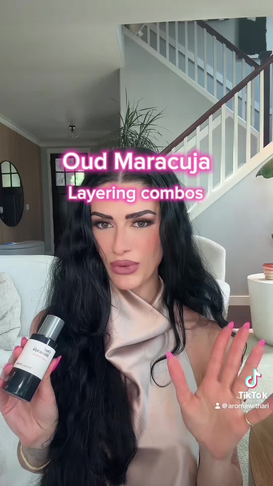 4 layering combos to enhance the feminine side of Oud Maracuja @Maison Crivelli  #perfumetiktok #perfumetok #fragrancetiktok #maisoncrivelli #oudmaracuja #hibiscusmahajad #narcooasis #guerlain #louisvuitton #layeringcombo 