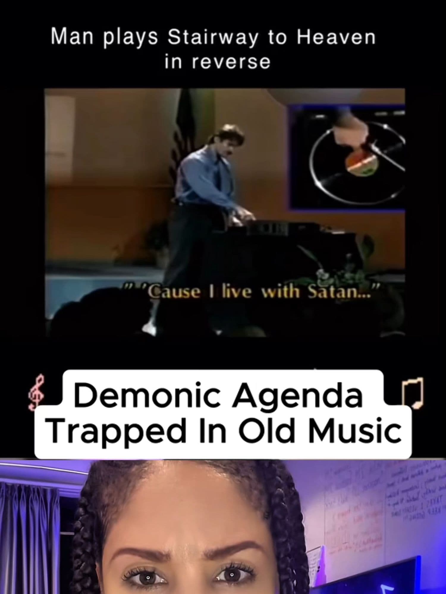 Demonic Message Plays In Reverse #demonic #faith #subliminal