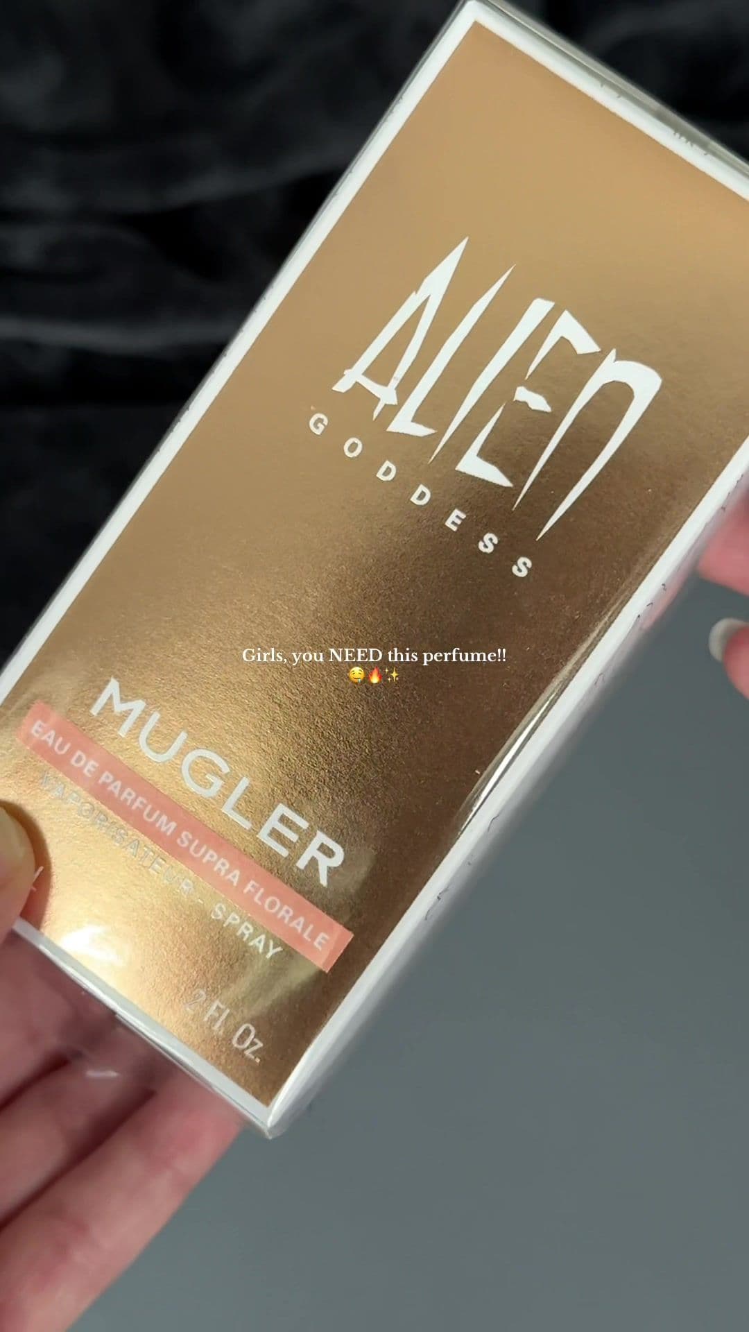 Get ready to receive the BEST compliments 💎🌷👑 @Mugler Alien Goddess Supra Florale Perfume   Fresh notes of cactus flower, a radiant jasmine heart, and a hypnotizing amber touch. You’ll smell like a goddess!  #GiftedByMugler #mugler #aliengoddesssupraflorale  #perfume #girls #girlies #asmr #perfumetiktok #perfumetok #perfumecollection #perfumeunboxing #unboxing #luxury #girlythings #fragrances #parfum #floral #floralperfume #fragrancetiktok #fragrance #thatgirl #smellgood #perfumerecommendation #selfcare #smell #compliment #scent #gorgeous #fine #iamher #gorgalicious #compliments #beautycreator #viral #fyp #aestheticvideos #itgirl #bodycare #perfumecheck #bestperfumes #recomendation #goddess #goddessenergy #darkfeminine 