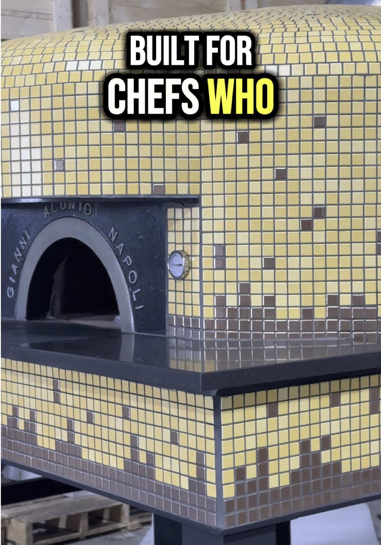 This beauty was handcrafted in Naples and built to fire up authentic Neapolitan pizza. 🍕 Would you want this in your kitchen? 👇 #PizzaTok #NeapolitanPizza #FieroOvens #WoodFiredOven #KitchenGoals #PizzaLovers #TikTokFood #FieroGroup #PizzaOven #PizzaNapoletana 