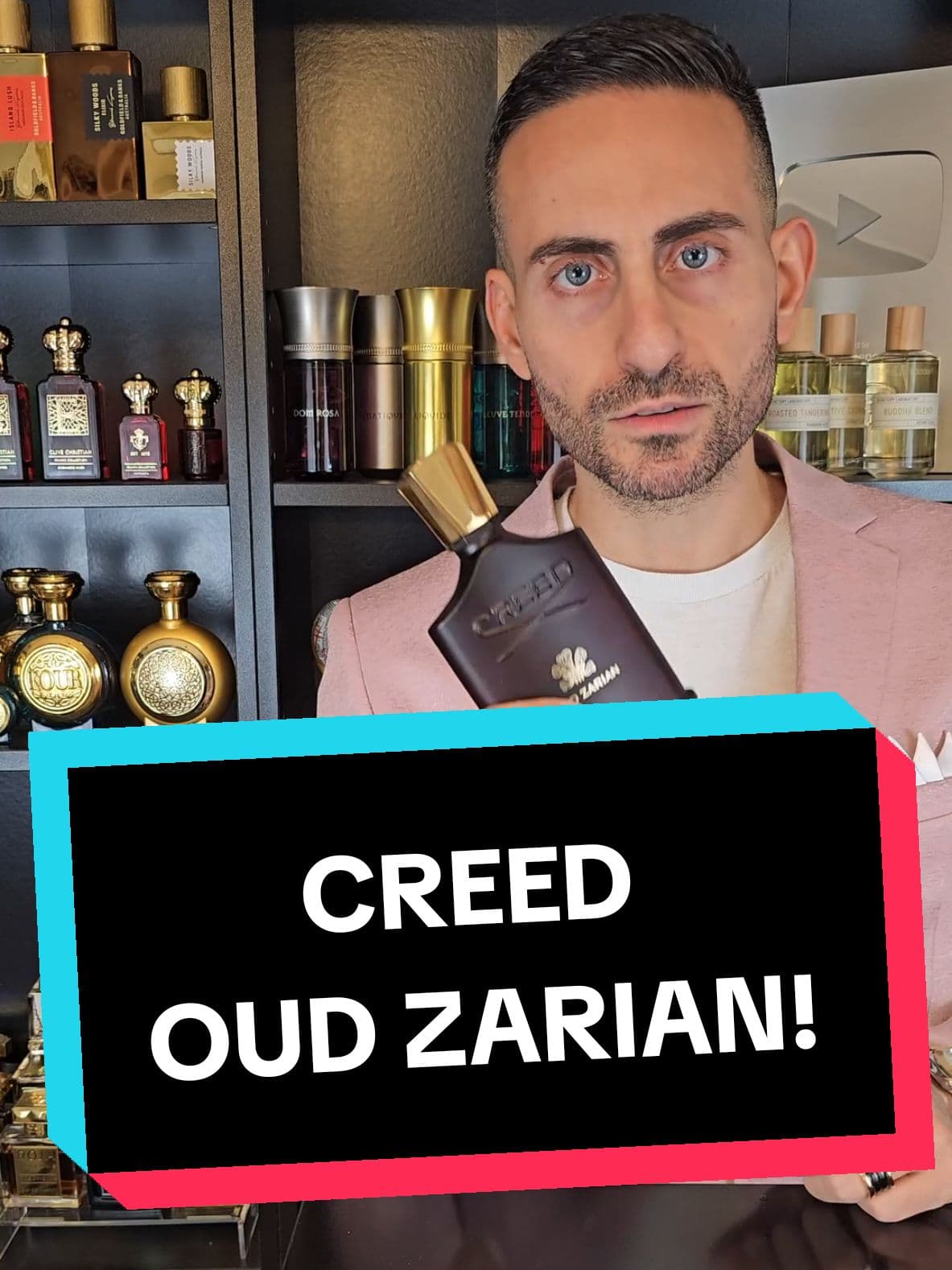 Creed Oud Zarian fragrance review! #redolessence #fragrancetok #perfumetok #perfumetiktok #fragrancetiktok 
