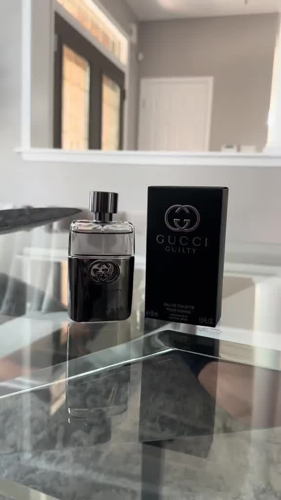 Gucci Guilty Pour Homme Eau de Toilette a bold, magnetic fragrance that captures the essence of confidence and seduction. With a blend of invigorating citrus, aromatic herbs, and warm woods, it’s designed for the modern man who’s unapologetically himself. @Gucci 🖤 “Own your charm. Embrace your Guilty side. 🖤 #GucciGuilty” Notes: 	•	Top Notes: Lemon, Lavender 	•	Heart Notes: Orange Blossom 	•	Base Notes: Cedarwood, Patchouli  #GucciFragrance #fyp #trendingvideo #viralvideos 