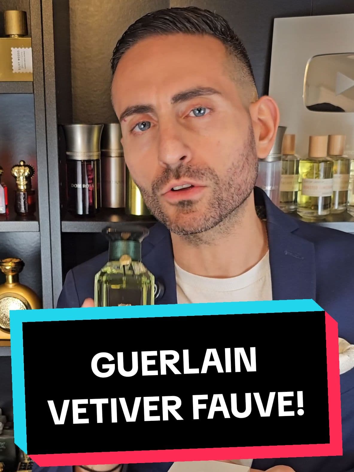 Guerlain Vetiver Fauve perfume review! #redolessence #fragrancetok #perfumetok #perfumetiktok #fragrancetiktok 