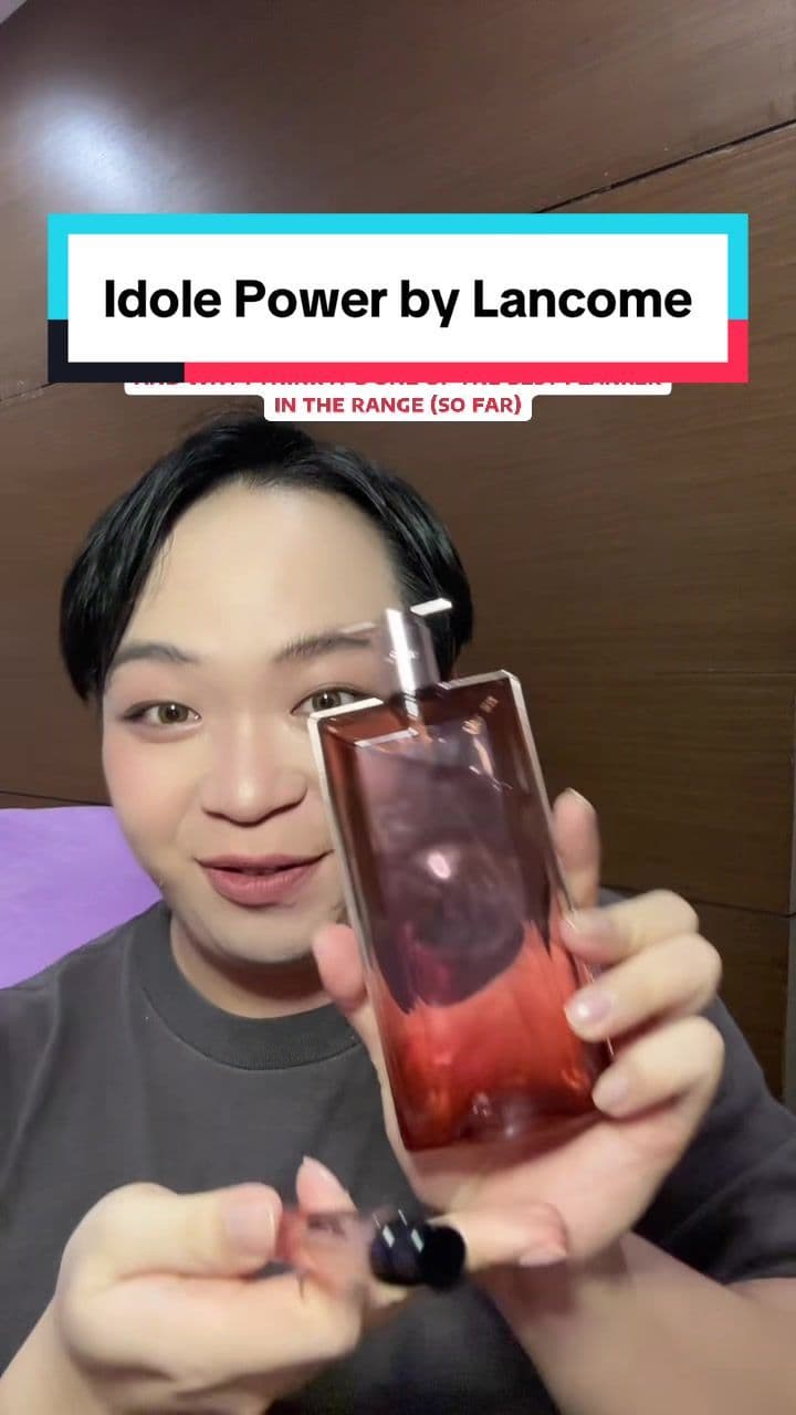This is giving niche perfume vibes and I will say that it might be the best and one of the most value-adding versions released…  #fyp #perfume #perfumetok #lancome #idole @Lancôme 