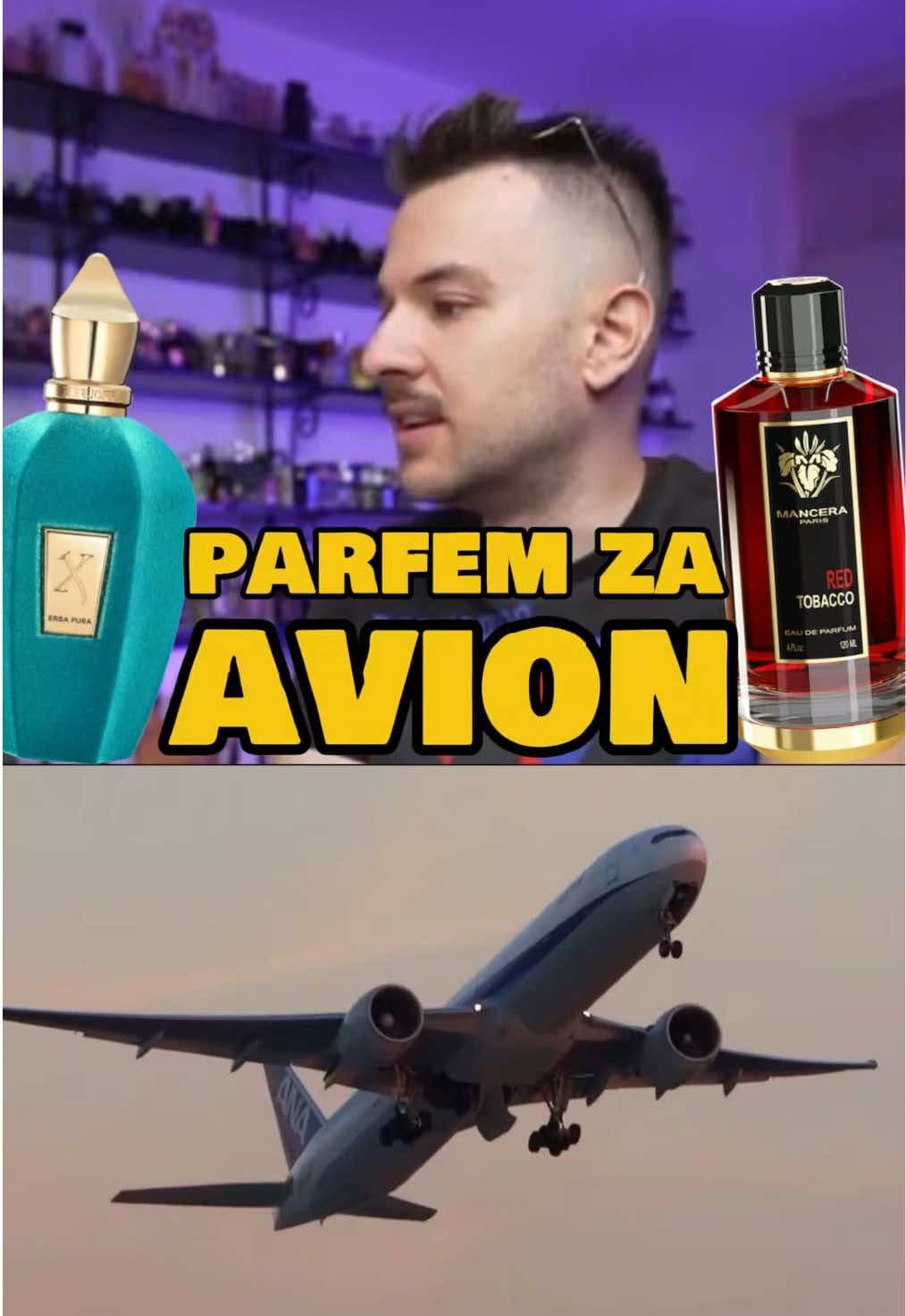 Parfem za avion Hermès Un Jardin en Méditerranée evocira miris sunčane mediteranske bašte, sa naglašenim citrusnim i voćnim notama. Otvara se aromama grejpa, mandarine i limuna, dok srce parfema sadrži badem i cvet narandže. Bazne note drveta i ambre pružaju dugotrajnost i sofisticiran završetak mirisu. Parfem odiše svežinom, lakoćom i prirodnom energijom. Un Jardin en Méditerranée ostavlja utisak prozračnosti i mediteranskog šarma. Dior Homme Cologne kombinuje citrusne note sa nežnim cvetnim akordima, stvarajući elegantan i svež miris. Otvara se aromama bergamota i citrusa, dok srce parfema sadrži neroli i belu lavandu. Bazne note od mošusa i belog drveta daju parfemu postojanost i suptilnu dubinu. Ovaj miris odiše modernom elegancijom i prozračnošću, pogodnom za dnevnu upotrebu. Dior Homme Cologne ostavlja utisak sofisticiranosti i nenametljive svežine.