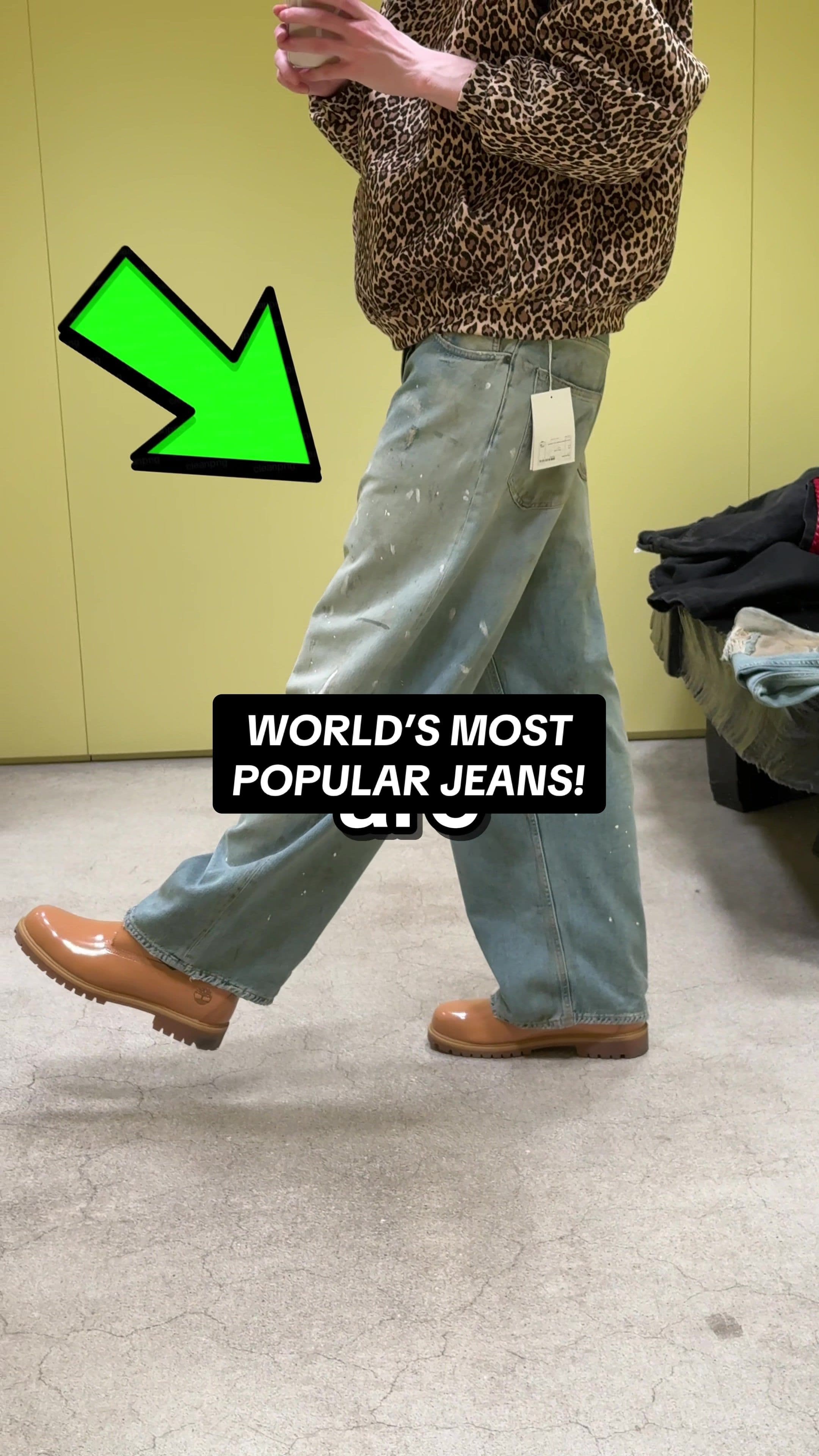 The Most POPULAR Jeans in the World! 👖👀 #AcneStudios #2021M #Fashion #BaggyJeans #MarkyLaPointe 