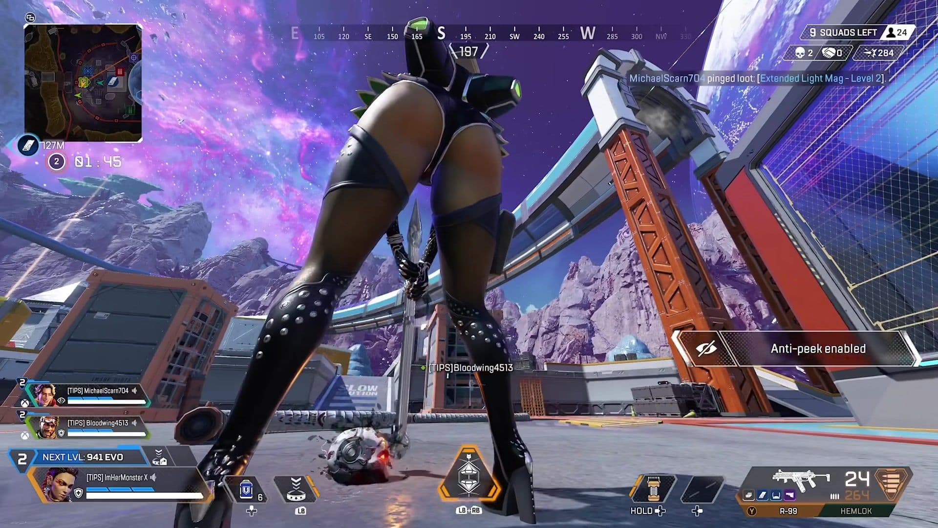 New Loba Skin 😍🥴🩷 this was kendys idea 🤣 #apex #apexlegends #loba #skin #squad @KB🌶🏳️‍⚧️ @Ryan Joseph 