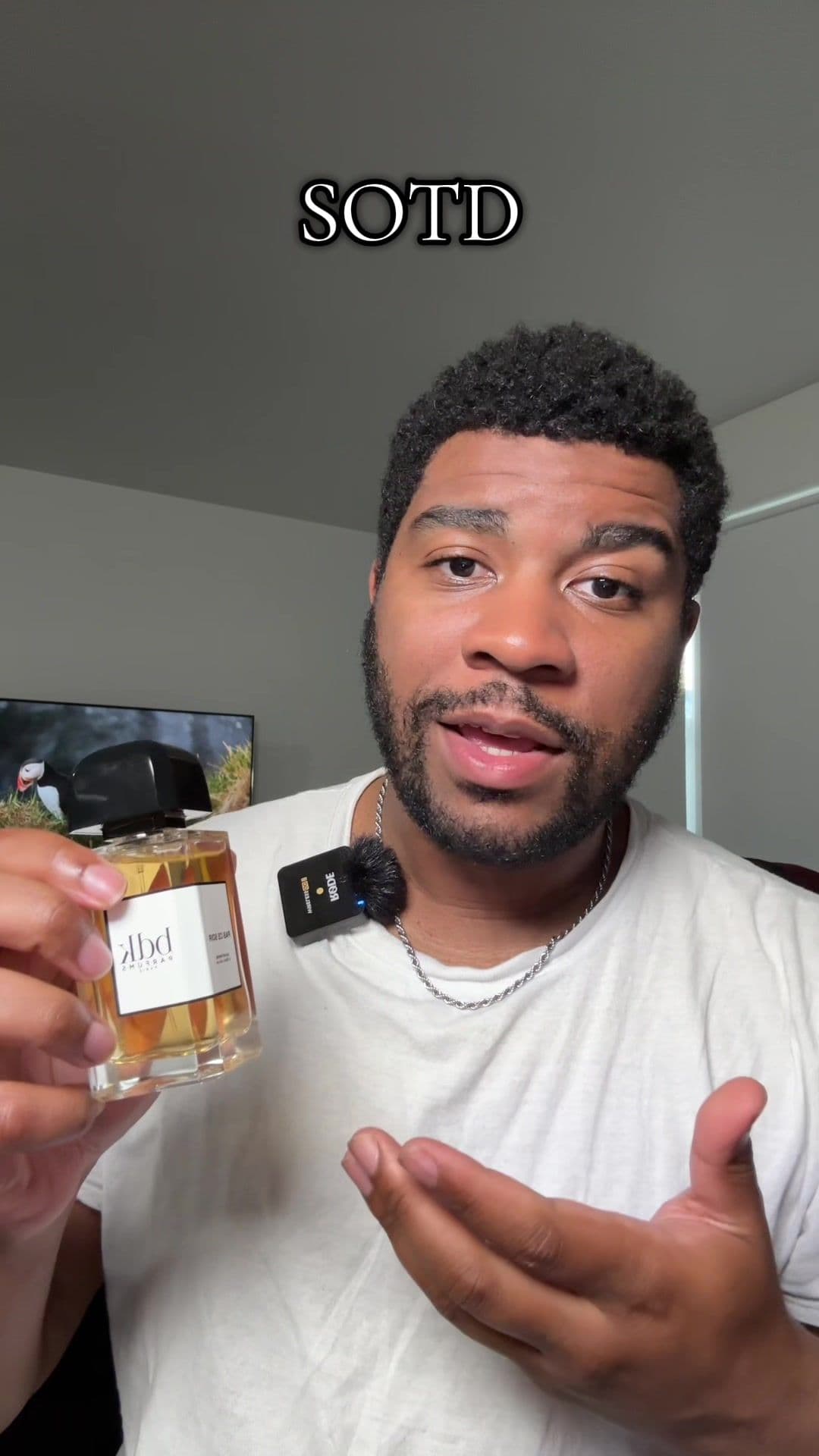 My SOTD was BDK Pas Ce Soir- I smelled freakin pretty, freakin majestic, freakin damn good and I know people could smell this masterpiece on me! 😭 #FragranceTok #sotd #fyp #fragrancetiktok #relatable 