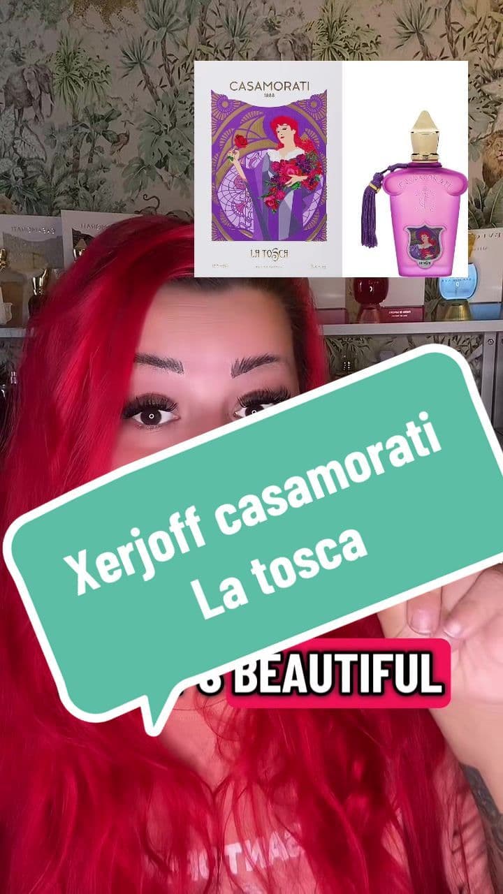 Casamorati La Tosca is a sophisticated and elegant fragrance  With its enchanting blend of fresh citrus, violet, and soft musk, it offers a timeless scent that is both powdery and refined, making it the perfect choice for those who want to express feminine strength and vintage glamour! Definitely the perfect fresh and uplifting green fragrance 💖@Xerjoff @Casamorati Perfumes #fragrancetiktok #fragrancereviews #xerjoffcasamorati #fragrancelover #fypfragrance 