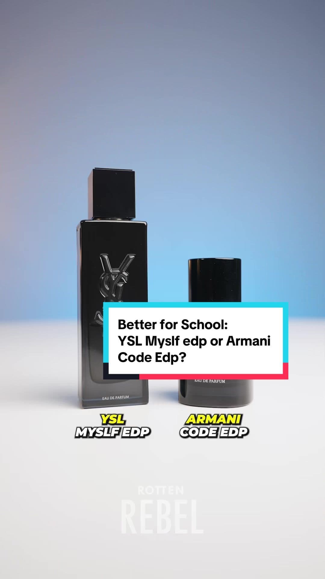 The better fragrance for school: YSL myslf edp va Armani Code Edp. I got this question on which of these two men’s fragrances I think is the best for school. While both Myslf eau de parfum and Code Eau de parfum are somewhat versatile scents for men, Ysl Myslf is definitely the more versatile fragrance out of the two and that’s why it’s the fragrance that is recommended for school. myslf eau de parfum is definitely a good school fragrance. #yslmyslf #armanicodeedp #codeedp #schoolfragrances #mensfragrance 