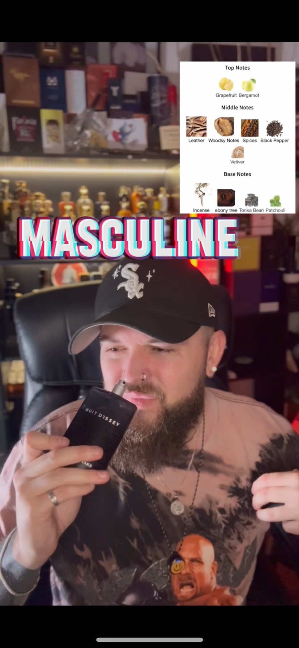 Issey Miyake Nuit Dissey 😈 #fragrance #fragrancetok 