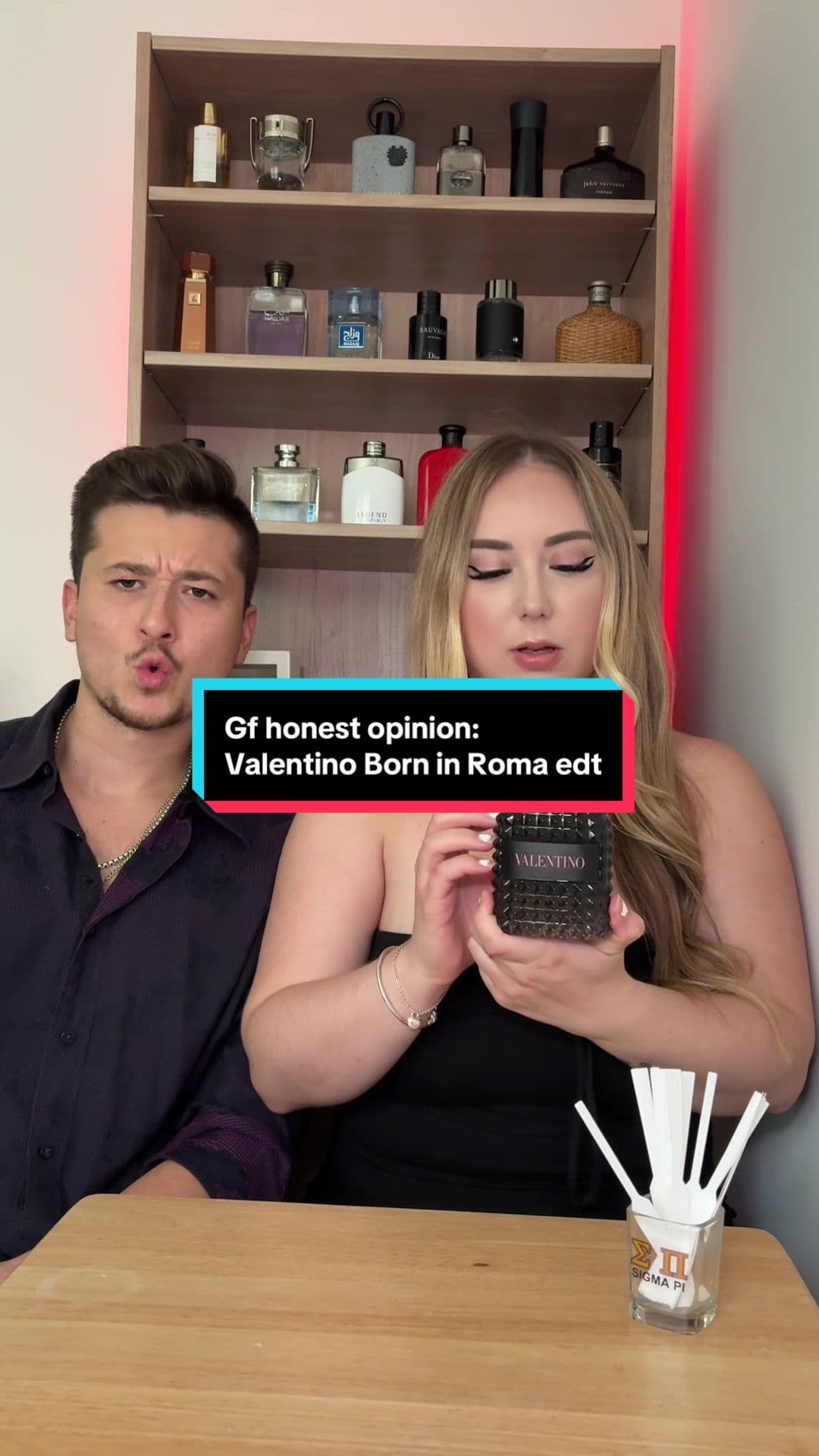 My gf’s honest opinion on Valentino Born in Roma edt… Valentino Uomo Born in Roma EDT starts off fresh and a little spicy with hints of pineapple and ginger. As it settles, it gets smoother with a mix of sage, woods, and a salty vibe that feels modern and masculine. Definitely a sexy, everyday fragrance that she lovessss in my collection.  #menscologne #fragranceTikTok #colognetiktok #fyp #cologne 