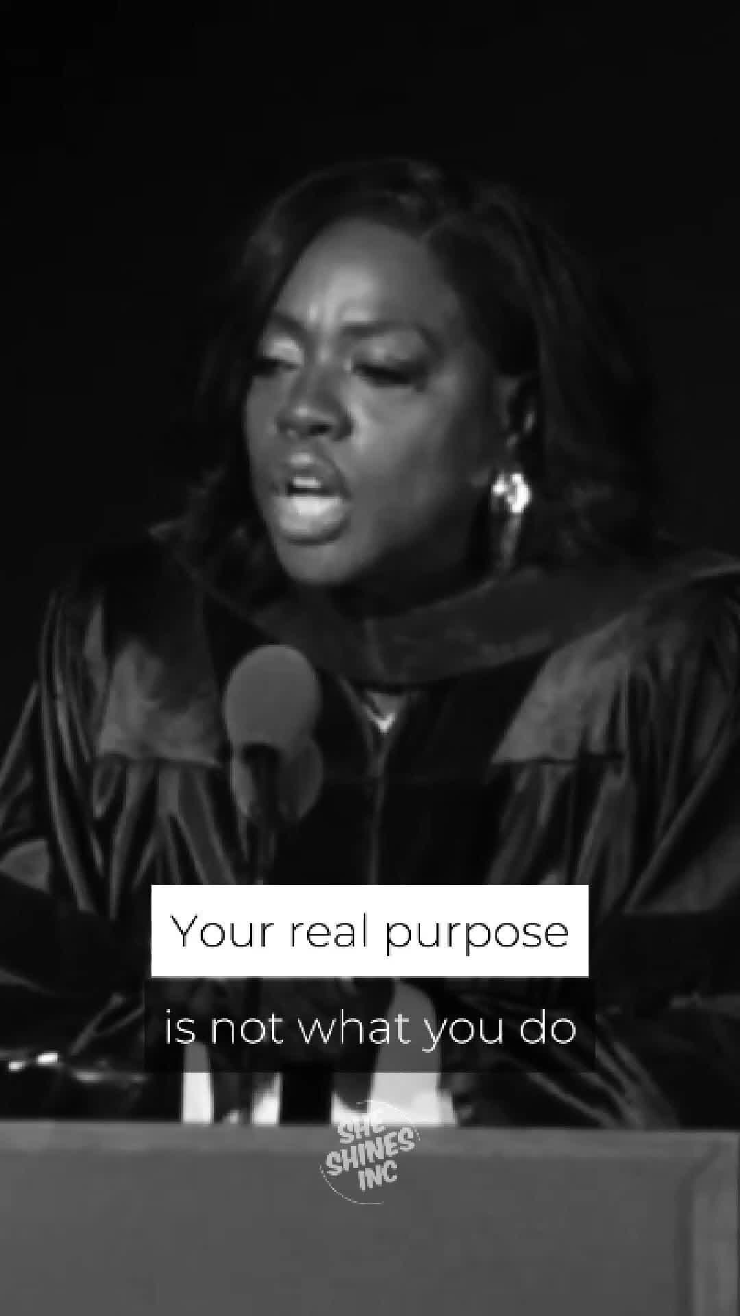 Your purpose isn’t what you do… it’s what happens to people when you do it. Drop a 💖 if this reminder hit home today. Bestie, read that again: your purpose is not your job title, your resume, or the hustle you grind through every day. Your purpose is the ripple effect you leave behind. Every time you show up authentically—whether it’s saying no when you need to, setting boundaries, speaking up, or choosing joy—you create change in others too. That’s legacy. And here’s the mic drop: Don’t betray yourself by shrinking, settling, or forgetting the light you bring. 🗣️ Speaker: Viola Davis - @violadavis 🎥 Video: @americanfilminstitute #ConfidenceJourney #WomenWhoInspire #SelfWorthMatters #AuthenticLiving #RadiateDontImitate