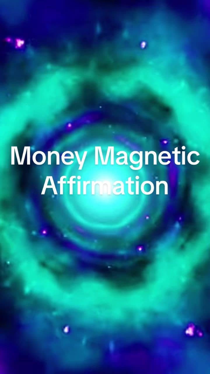 Money is drawn to me like a magnet 🧲 ✨#affirmations #highfrequencyguru #manifestation #foryoupage 