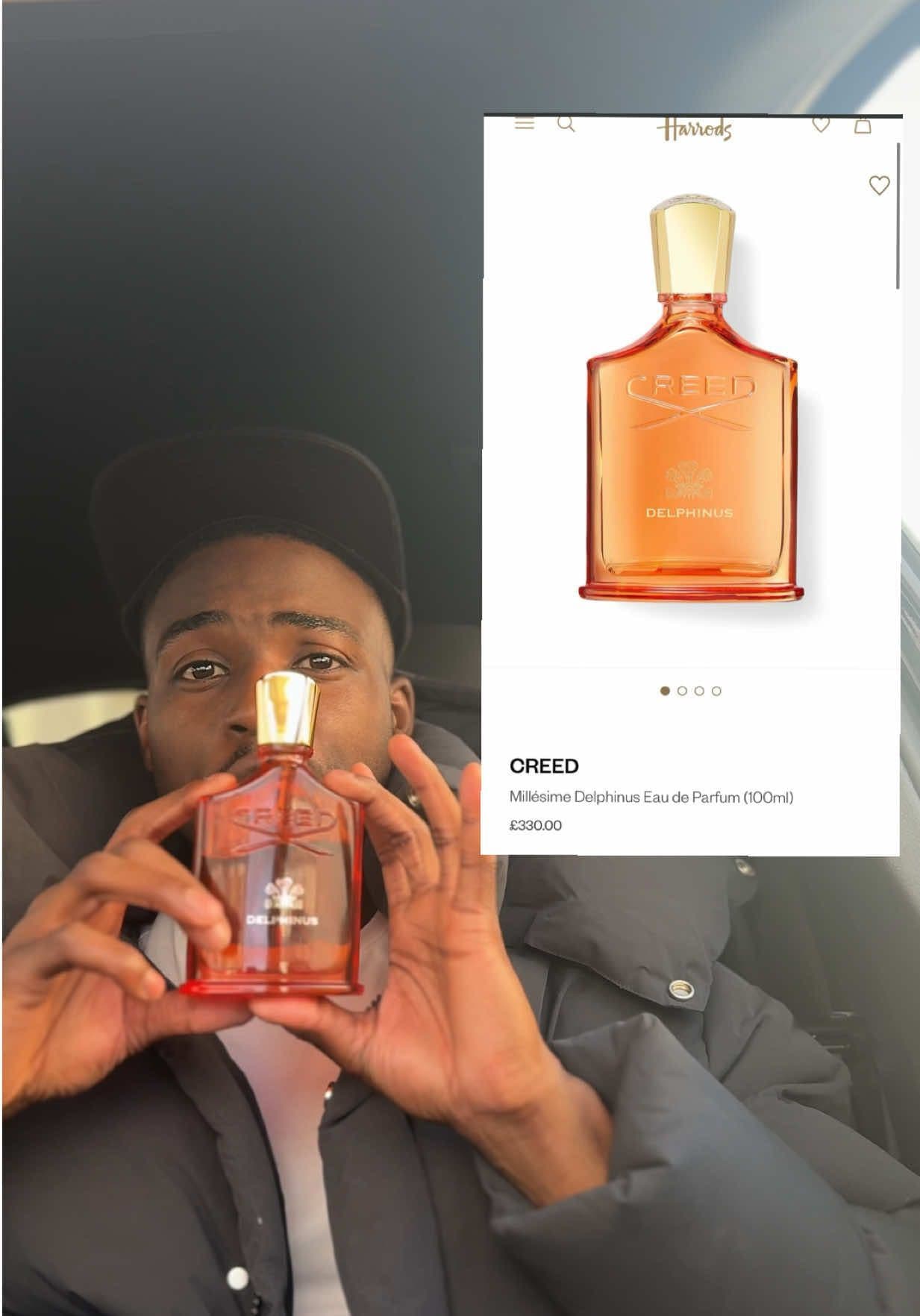 Creed Delphinus honestly wow 😍😩 #fragances #creeddelphinus #fyp #perfumetiktok #fragancetiktok @Harrods @creedfragrance 