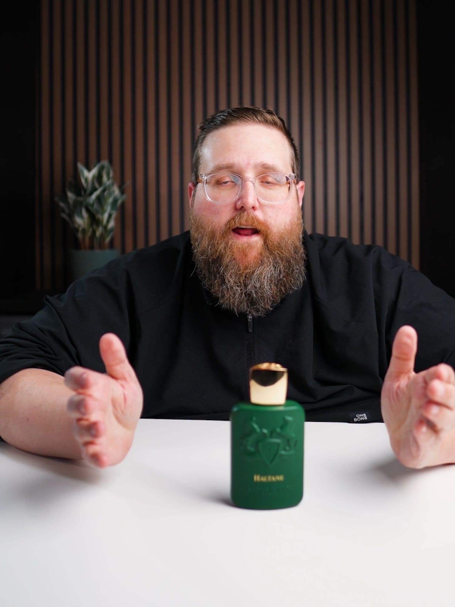 The crown jewel of PDM. Haltane is elegance, power, and modern luxury bottled. Smooth woods, a touch of sweetness, and a refined richness that makes it the best Parfums de Marly fragrance. #pdm #perfumetiktok #fragrance #cologne #fragrancetiktok