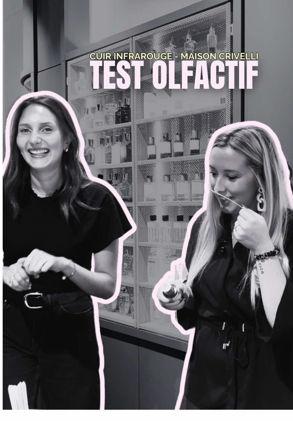 🎥 TEST OLFACTIF – CUIR INFRAROUGE 🚨 Un parfum comme une parenthèse nocturne : la douceur fruitée d’un cocktail à la framboise qui se frotte à l’intensité sombre d’un cuir souple. Cuir InfraRouge fait danser les contrastes avec élégance.  @bajaretteparfum ✨ #pourtoii #fyp #parfums #cuirinfrarouge #maisoncrivelli 