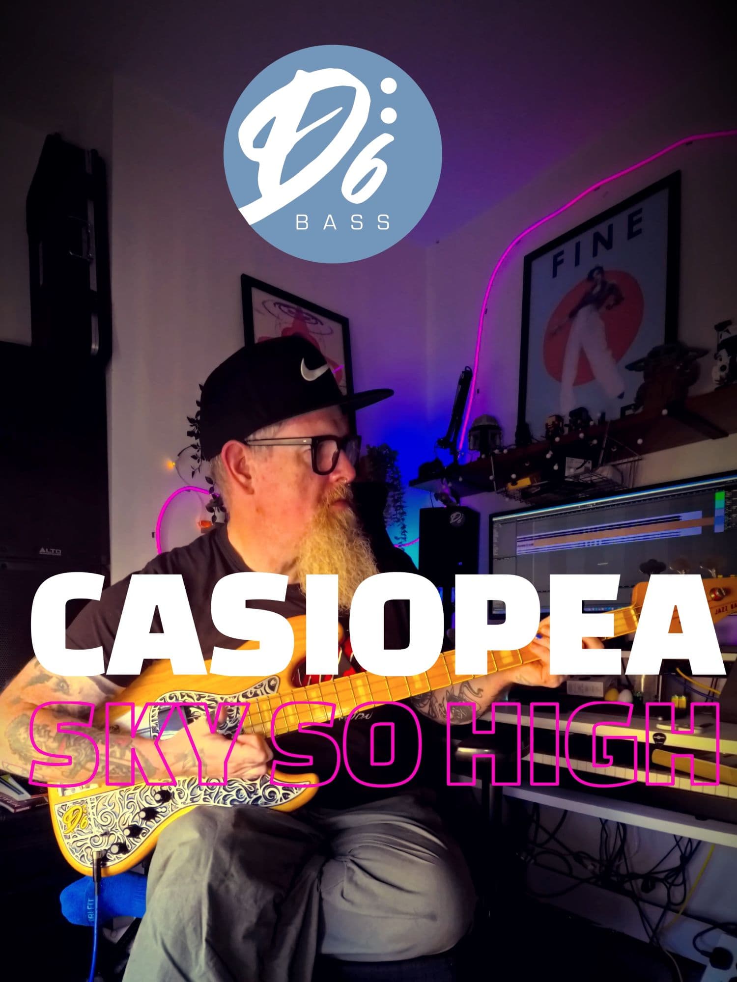 Casiopea - Sky So High Casiopea (カシオペア, Kashiopea, derived from the name of the constellation Cassiopeia), is a Japanese jazz fusion band formed in 1976 by guitarist Issei Noro, bassist Tetsuo Sakurai, drummer Tohru "Rika" Suzuki, and keyboardist Hidehiko Koike. In 1977, keyboardist Minoru Mukaiya and drummer Takashi Sasaki (ja) replaced Koike and Suzuki respectively. They recorded their debut album Casiopea (1979) with guest appearances by American jazz musicians Randy Brecker, Michael Brecker, and David Sanborn. In 1980, drummer Akira Jimbo joined the band. Casiopea has released over 40 albums in Japan and around the world.[1] Starting from 2012, they formed Casiopea 3rd as a spin-off from the original, featuring Kiyomi Otaka on keyboards and returning members, Issei Noro, Akira Jimbo, and Yoshihiro Naruse.[2] On July 1, 2022, the band announced that Yoshinori Imai would be their new drummer after Akira Jimbo left Casiopea 3rd, and they would be rebranded as Casiopea-P4.[3] On December 1, 2024 the band announced that Kiyomi Otaka would be leaving.[4] Otaka did her last performance with the band on December 15, this performance was later broadcast on television by Japanese pay television channel WOWOW.[5] On February 19, 2025 the band announced that Jun Abe would be succeeding Kiyomi Otaka as their keyboardist and that they were being rebranded as Casiopea, their original name. ---------- Please LIKE, SUBSCRIBE, and HIT THAT BELL! Twitter   : @d6Bass_is_Here Instagram : @d6bass Facebook  : @d6bass TikTok    : @D6Bass6 Web       : d6bass.com Find all of my details at linktr.ee/d6bass #bass #bassplayer #funk #bassguitar #bassplayersofinstagram #bassplayersunited #bassist #dingwallguitars #twohandedtapping #bassguitar #bassguitarlessonsforbeginners #bassguitarsolo #bassguitarcover #bassguitarsongs #bassguitartuning #bassguitarlessons #bassguitarmusic #bassguitarchords #bassguitarforbeginners #bassguitarriffs #bassguitartabs #bassguitartuner #bassguitarinstrumental #bassguitarsound #bassguitarand #bassguitaranddrums #bassguitaranddrumsjam #bassguitaranddrumsinstrumental #bassplayermagazine #bassplayeronline #bassplayersolo #bassplayerplaysguitar #funk #funkytown #funkbros #funkflex #funky #funkmusic #funksoulbrother #HerbieHancock