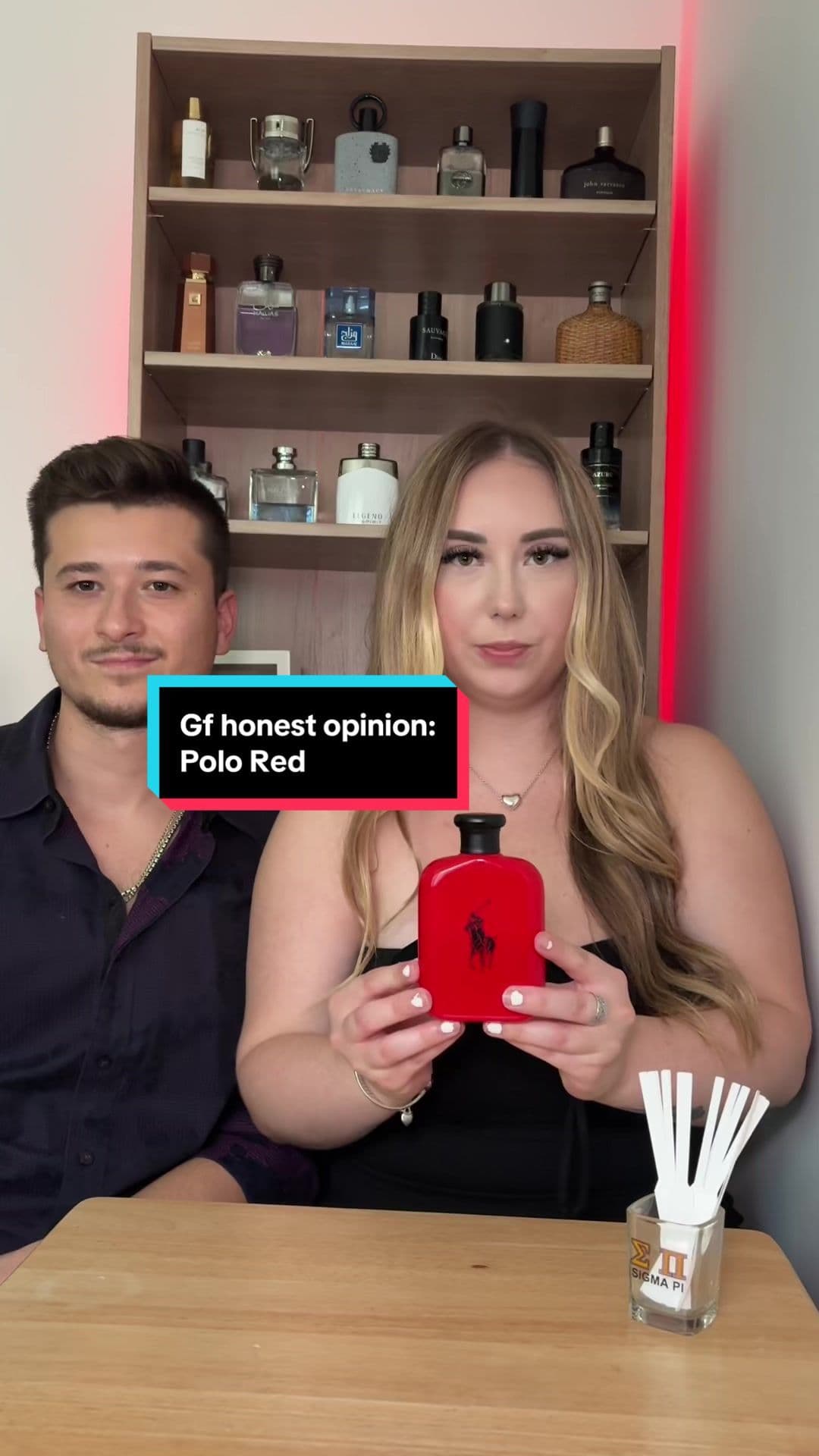 My gf honest opinion on Polo Red… A cologne that’s a sweet, energetic fragrance – opens with cranberry and citrus for a fruity kick, then blends into warm amber and coffee notes that give it depth. It’s playful, youthful, and works great for dates, nights out, or casual wear. Not the strongest performer, but it’s definitely a fun, compliment-pulling scent when you want something different. #mens #cologne #fragrance #perfume #fragrancetok 