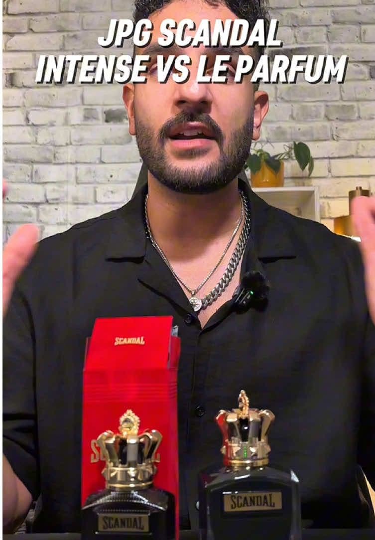 Jean Paul Gaultier Scandal Le Parfum vs Scandal Intense Fragrance Review! #fragrancetok #fragrancetiktok #colognetok #perfumetok #colognetiktok 