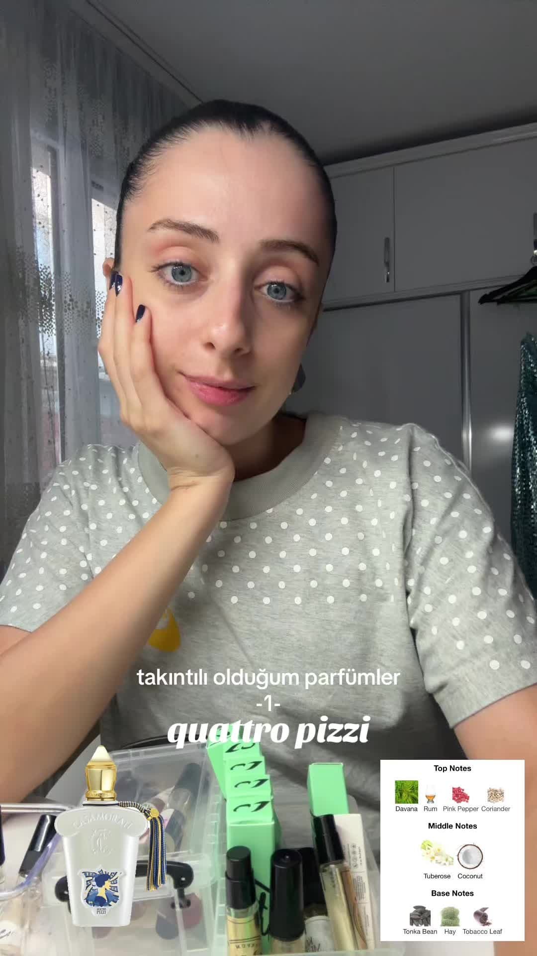 #ürüngönderisi takıntılı olduğum bir parfüm🤍 reklam değildir Marc’a hediye olarak göndermişti ürünü ben de çok sevdiğim için anlatmak istedim. #quattropizzi #tutasteyeniparfümler #tutasteparfümönerileri #sonbaharparfümleri 