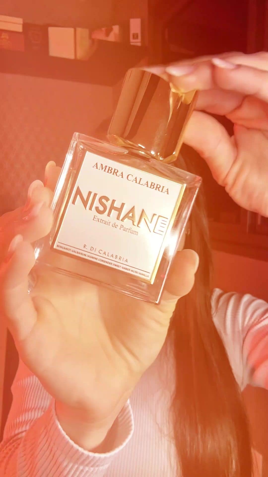 AMBRA CALABRIA, estou simplesmente OBCECADA por esse perfume! ❤️ #perfume #perfumetiktok #nicho 