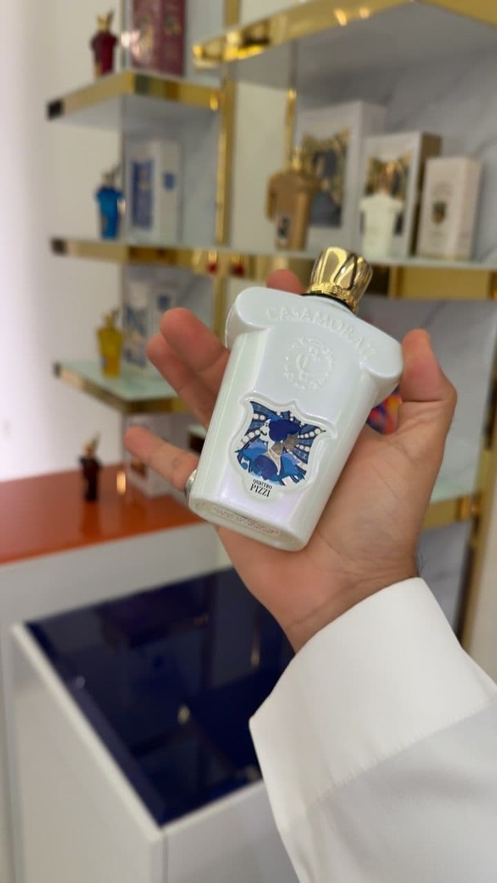 Quattro Pizzi Xerjoff للجنسين من العطور الجميلة اللي وظفت مسك الروم بطريقة جميلة جدا @رويال بوتيك لعطور النيش 