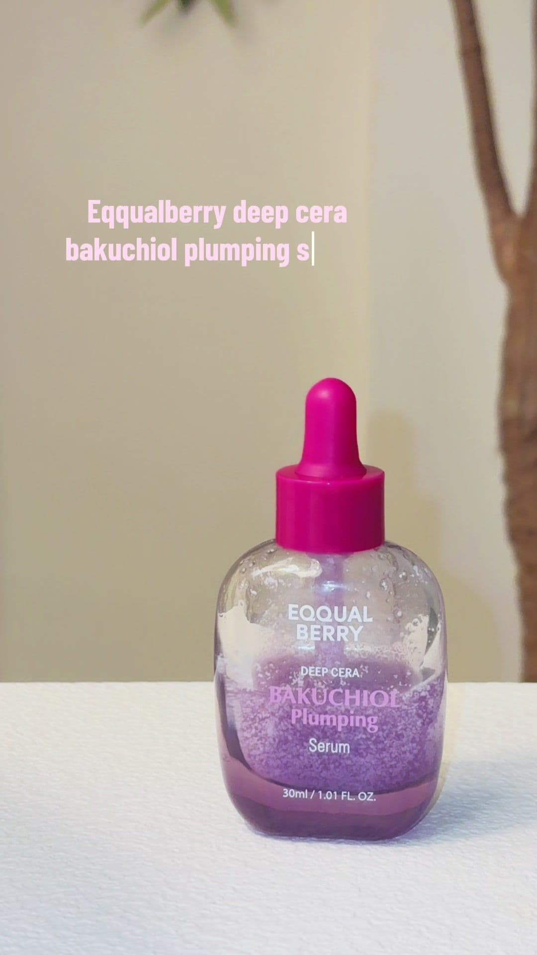 Bakuchiol + ceramides = plump, bouncy skin 💜@EQQUALBERRY Influencers @EQQUALBERRY #eqqualberry #koreanskin #kbeauty #bakuchiolserum #skincare