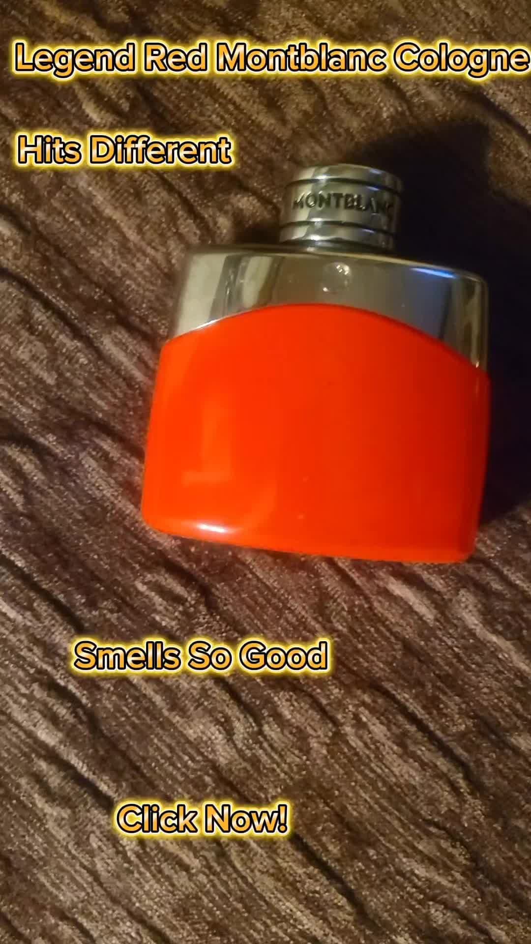 This Legend Red Montblanc Cologne Hits Different. It smells so good. Scent last all day long on him. Click Now! #montblanc #colonge #formen #fyp #tiktokshop 