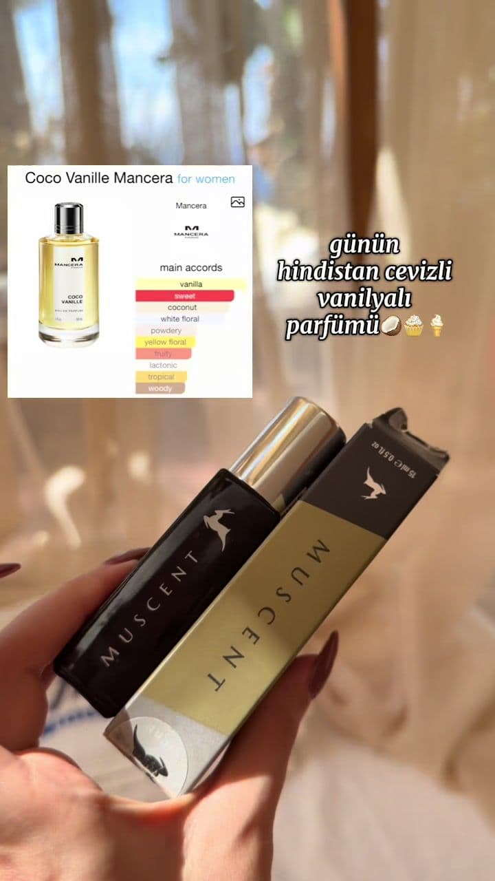 Tatilde ennn severek kullandığım parfümlerden biriydi🤍 en iyi coconut vanilya parfümlerinden 🥥🍦🧁  *reklam değil @MuscentPerfume  #parfümönerisi #parfümtiktok #muscentparfüm #muscent #cocovanilla 