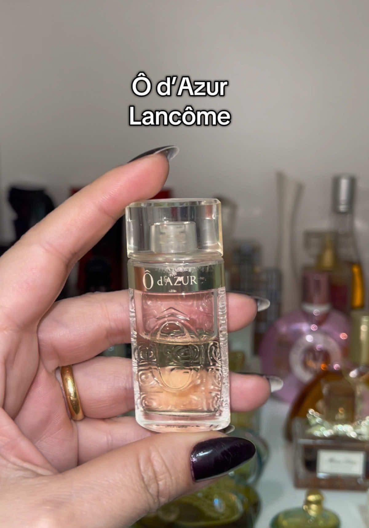 Dia 302: Ô d’Azur @Lancôme  #perfume #colecaodeperfumes #lancome #odazur #miniaturadeperfume 
