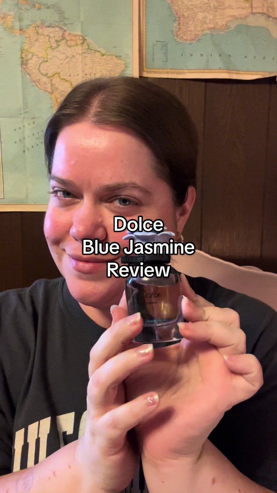 Dolce Blue Jasmine isn’t talked about enough in my opinion. It’s a beautiful, fresh FIG scent that smells green and CLEAN in a non soapy way, and LASTS, especially on hair and clothes, but isn’t overpowering. When I can’t decide what perfume to wear, this is what I have been reaching for. @Dolce & Gabbana #perfume #perfumereview #fragrance 